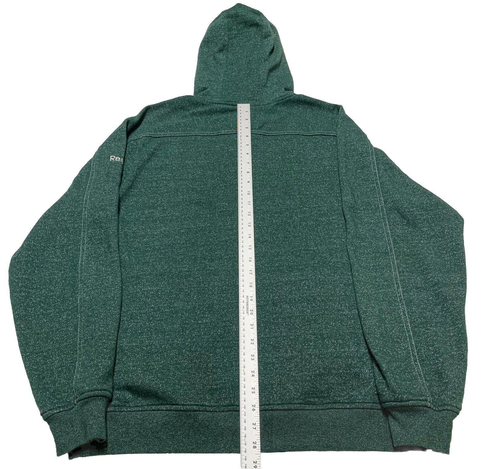 Reebok Reebok NY Jets NFL Hoodie Green Full Zip Men's M Size ONE SIZE - 5 Thumbnail