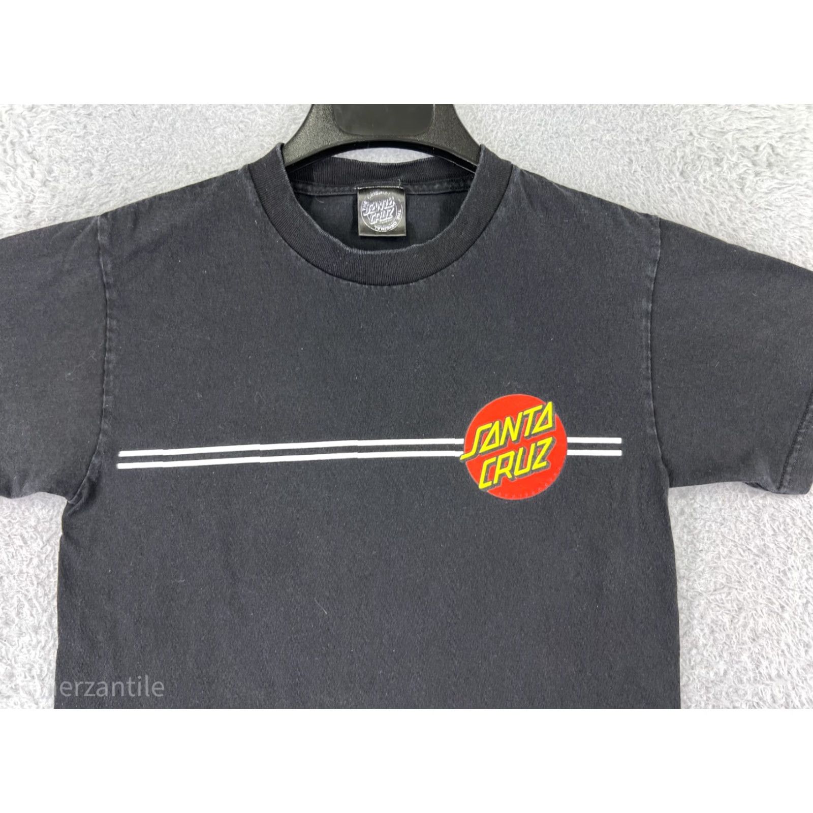 Vintage Santa Cruz Shirt Men M Black Short Sleeve Crew Neck Logo 90s California Graphic Print Vintage No Size US M / EU 48-50 / 2 - 5 Thumbnail