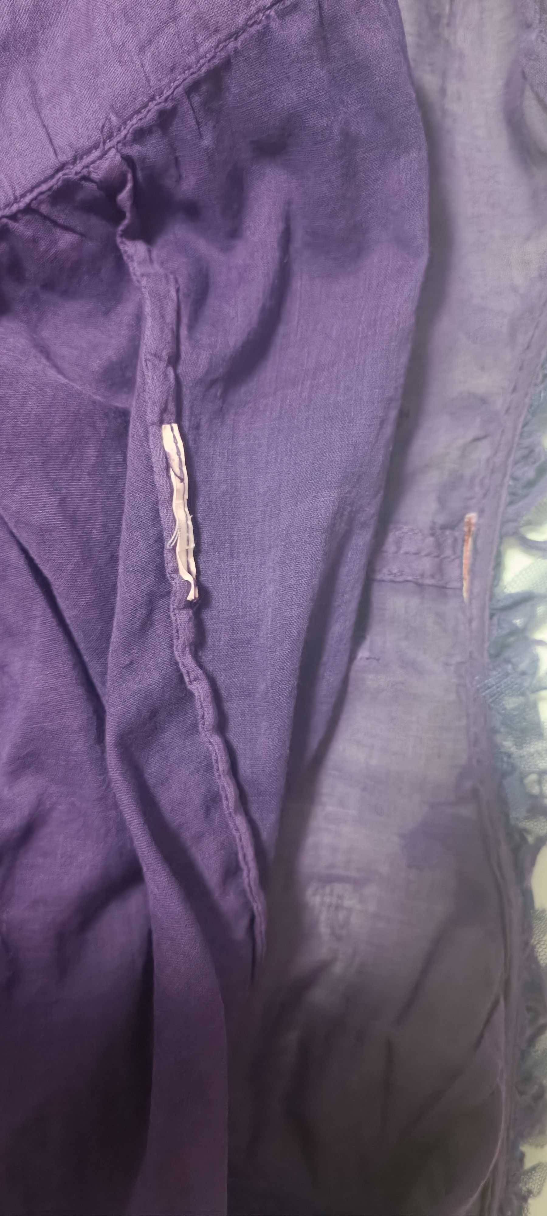 Jean Paul Gaultier Purple blouse with fringes Size M / US 6-8 / IT 42-44 - 21 Thumbnail
