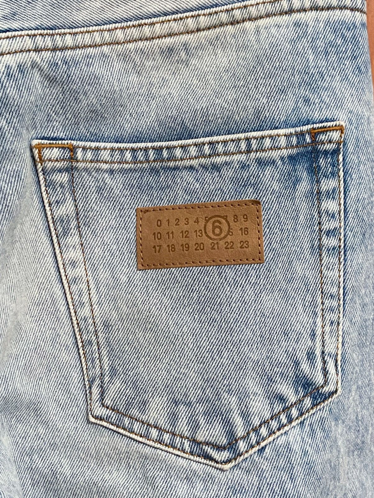 Maison Margiela MM6 Maison Margiela Patchwork Denim Pants size 25 Size 25" / US 0 / IT 36 - 12 Thumbnail
