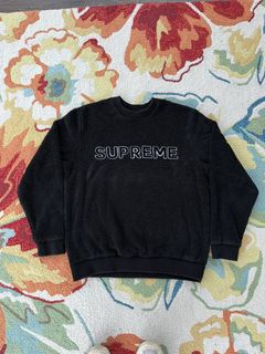 Supreme store terry crewneck