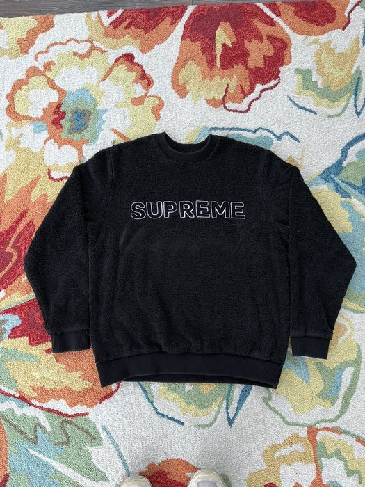 Supreme terry outlet crewneck