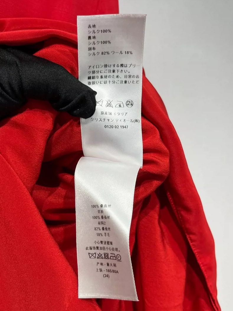 Other Dior Red dress Size XXS / US 00 / IT 34 - 6 Thumbnail
