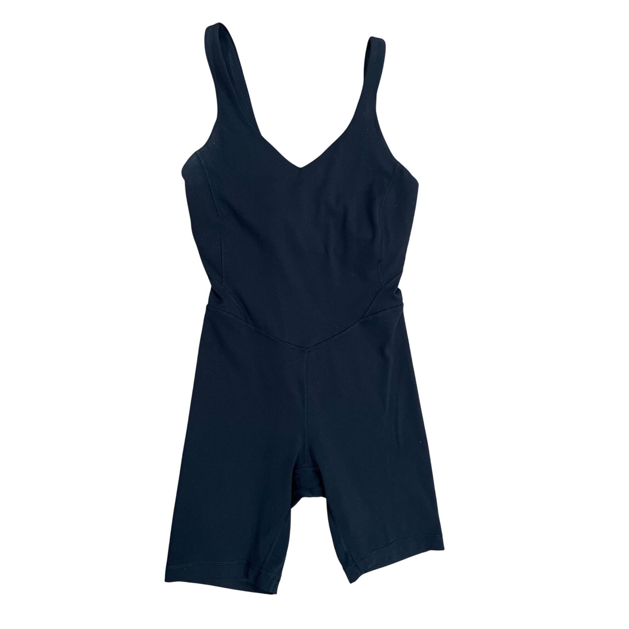 Lululemon 𝓛𝓾𝓵𝓾𝓵𝓮𝓶𝓸𝓷 Align Onesie 8" Size 4 Black Size S / US 4 / IT 40 - 3 Thumbnail