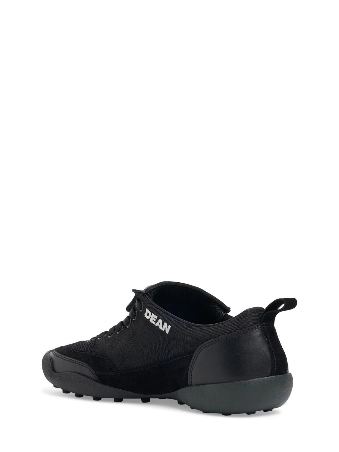 Dsquared2 DSQUARED2 Soccer Black Leather Low Top Sneakers New Size US 6 / EU 39 - 3 Thumbnail