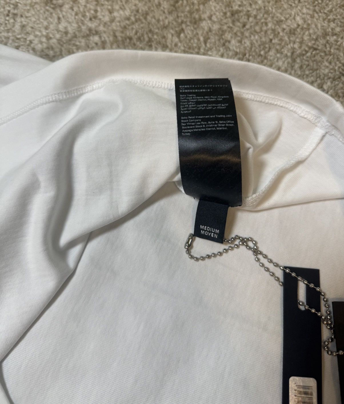 Amiri Amiri Core Logo Gradient T-Shirt Size US M / EU 48-50 / 2 - 6 Thumbnail