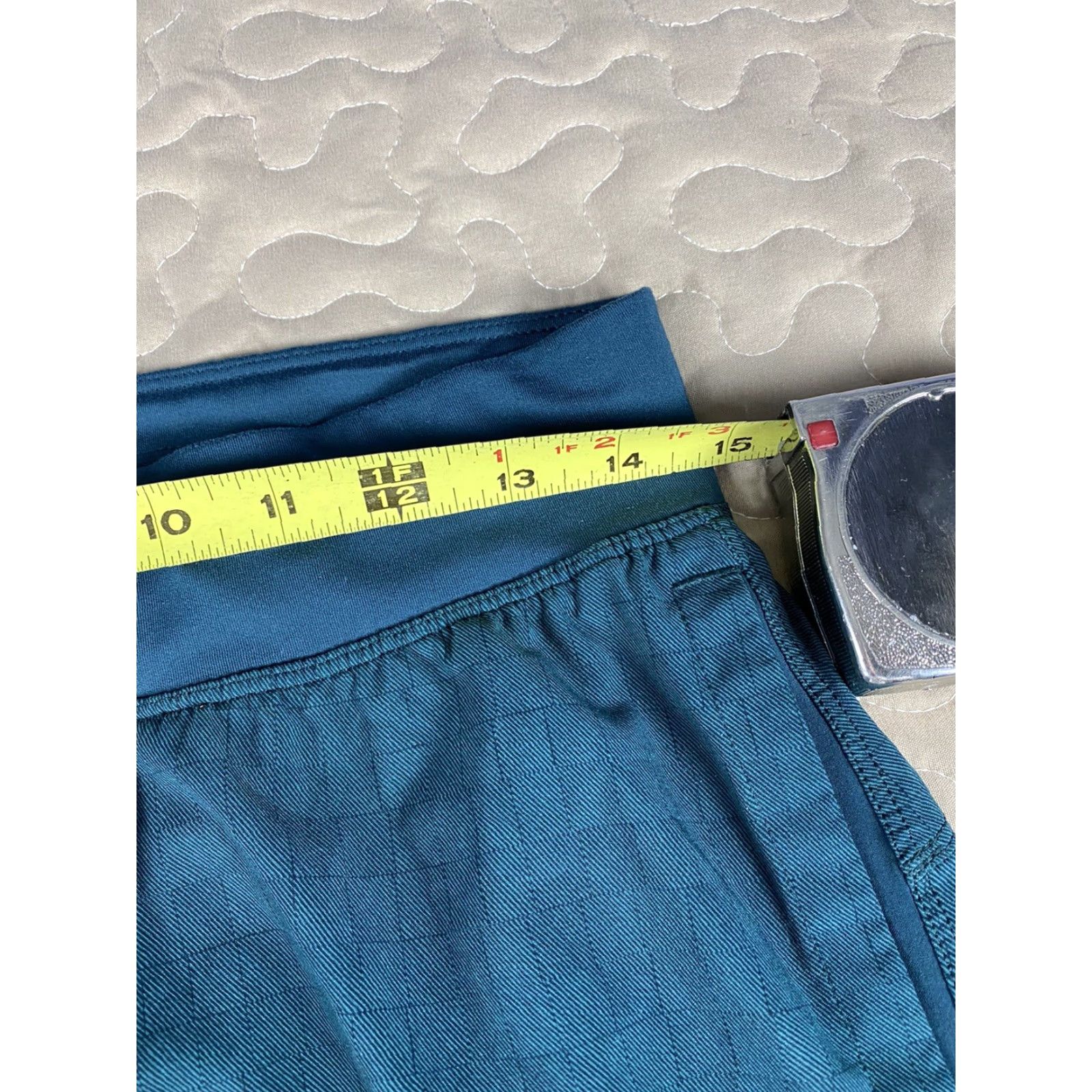 Lululemon Lululemon Athletic Shorts 10" Green Mens M Gym Training Workout Athletic Size US 31 - 5 Thumbnail