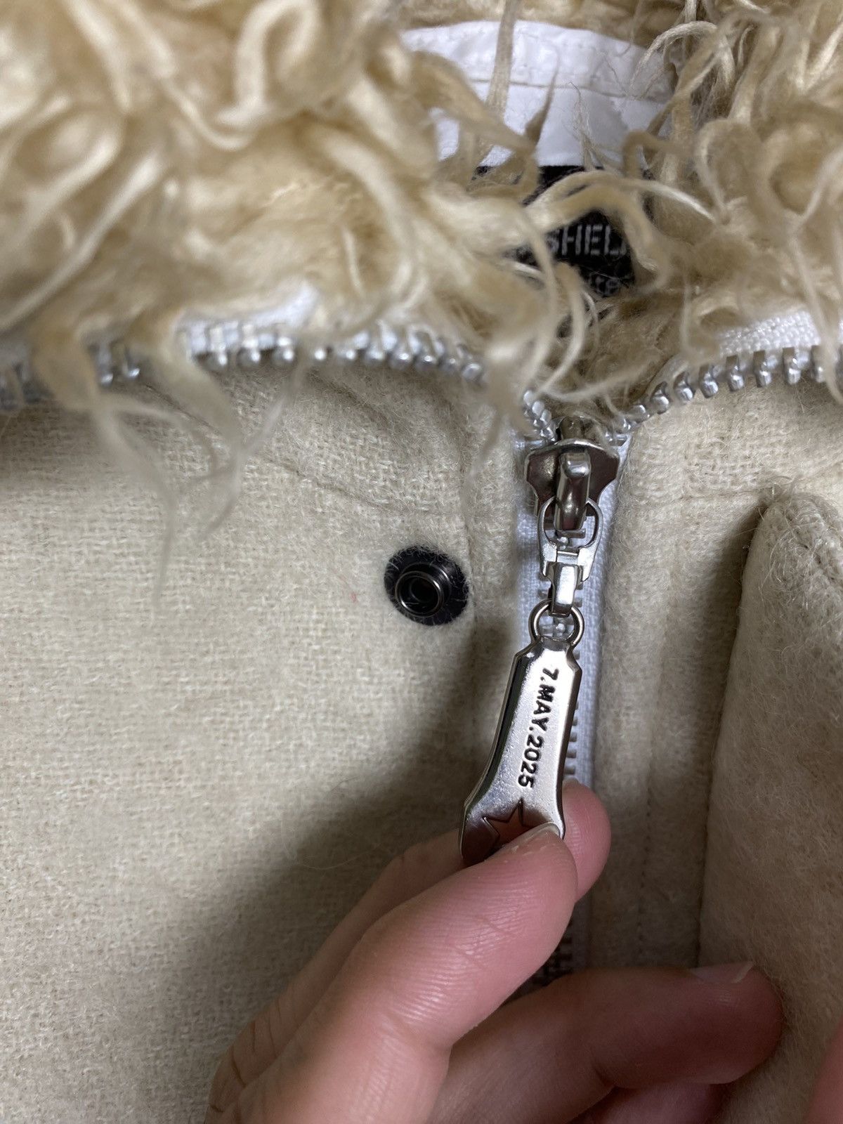 Japanese Brand Rare‼️ 7 May 2025 Shelter Lee Works Wool Fur Hoodie Size US M / EU 48-50 / 2 - 5 Thumbnail