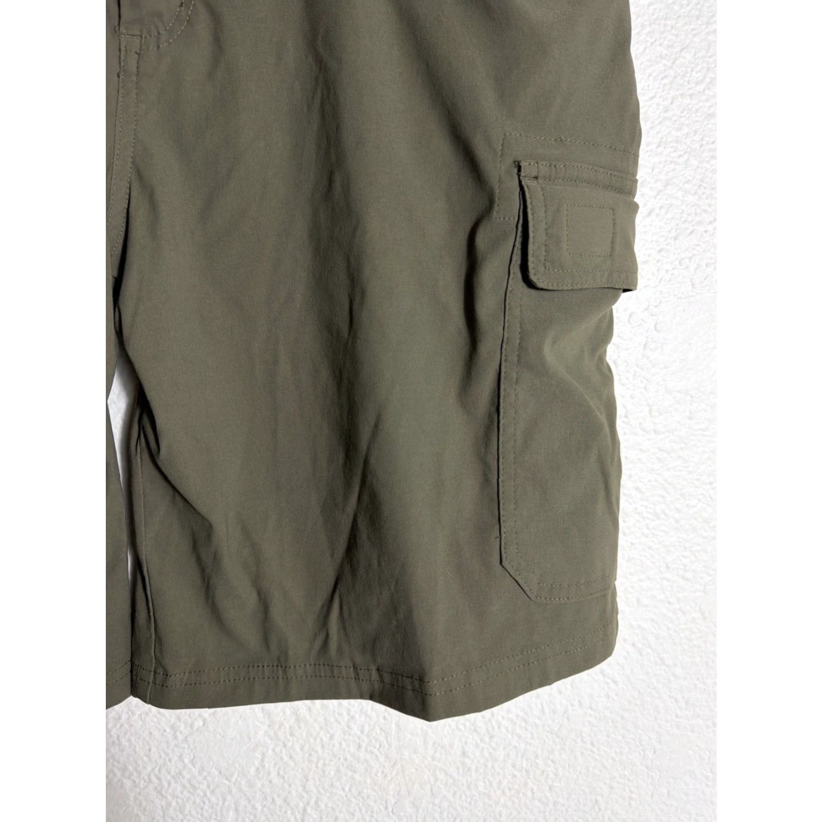 Orvis Orvis Military Green Flat Front Men's Belted Cargo Shorts 32x10 Nylon Cargo Pocket Army Outdoor Mens Regular Size US 32 / EU 48 - 5 Thumbnail