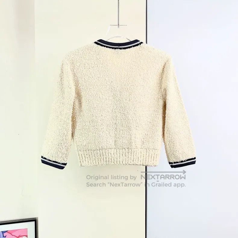 Chanel Chanel 19P beige cardigan coat Size XXS / US 00 / IT 34 - 2 Thumbnail