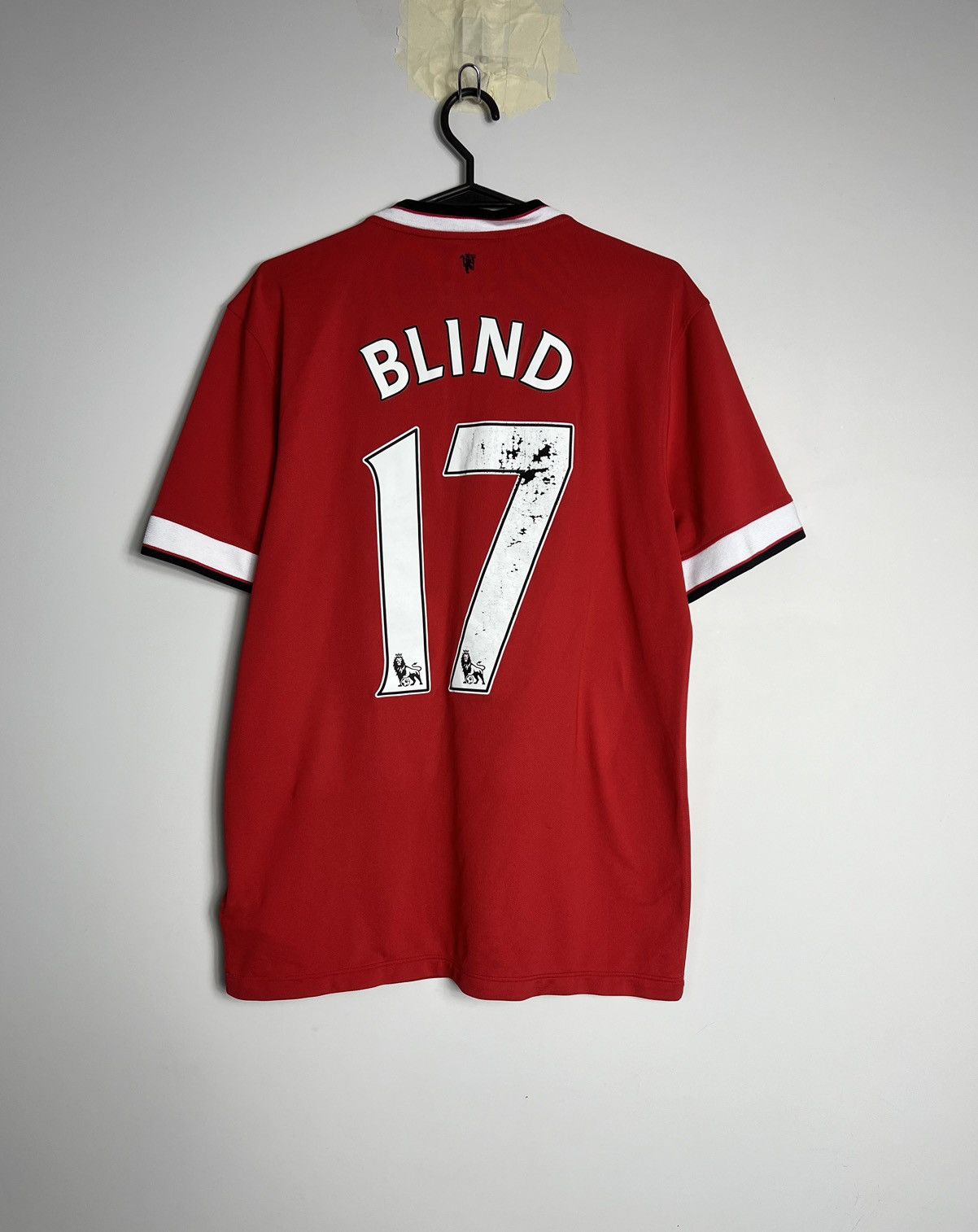 Puma Nike Manchester United 2014 Blind 17 Player Soccer Jersey Size US M / EU 48-50 / 2 - 7 Thumbnail