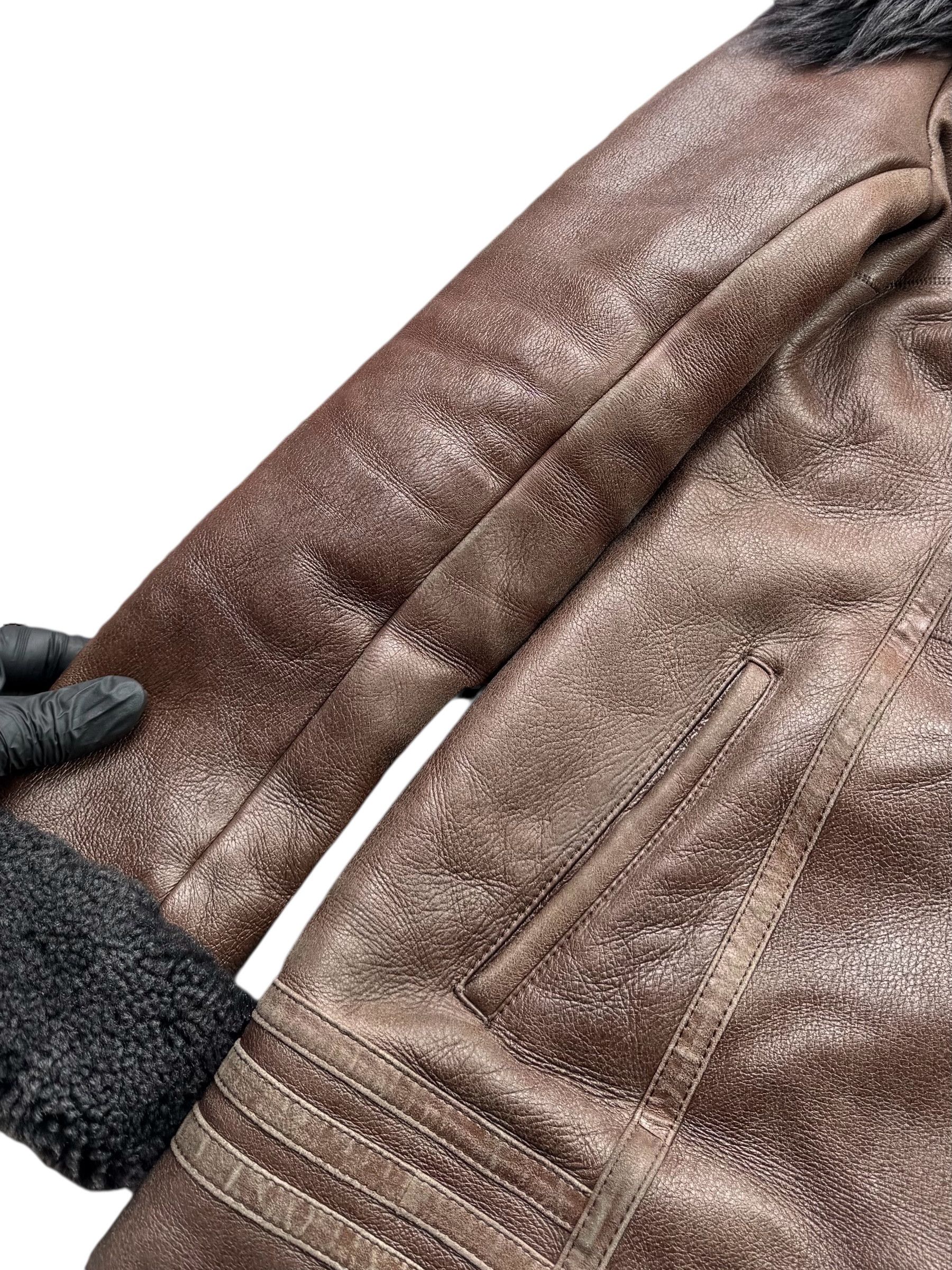 Japanese Brand Real Sheepskin Coat From The 90's(V130) Size S / US 4 / IT 40 - 5 Thumbnail