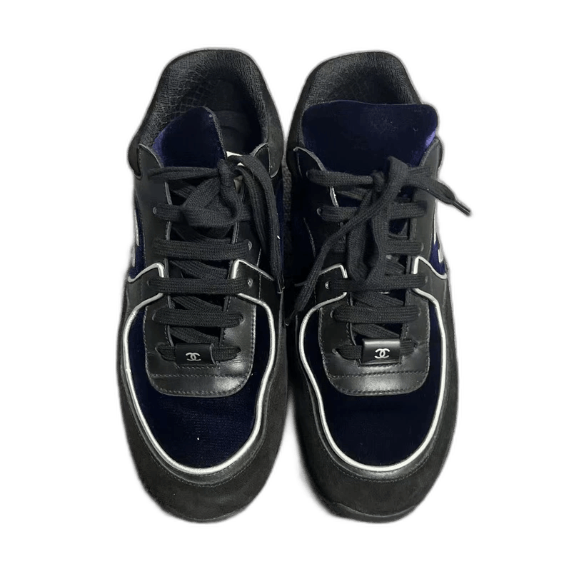 Chanel Chanel Black and White Low Top Sneakers -2505 Size US 8 / EU 41 - 1 Thumbnail