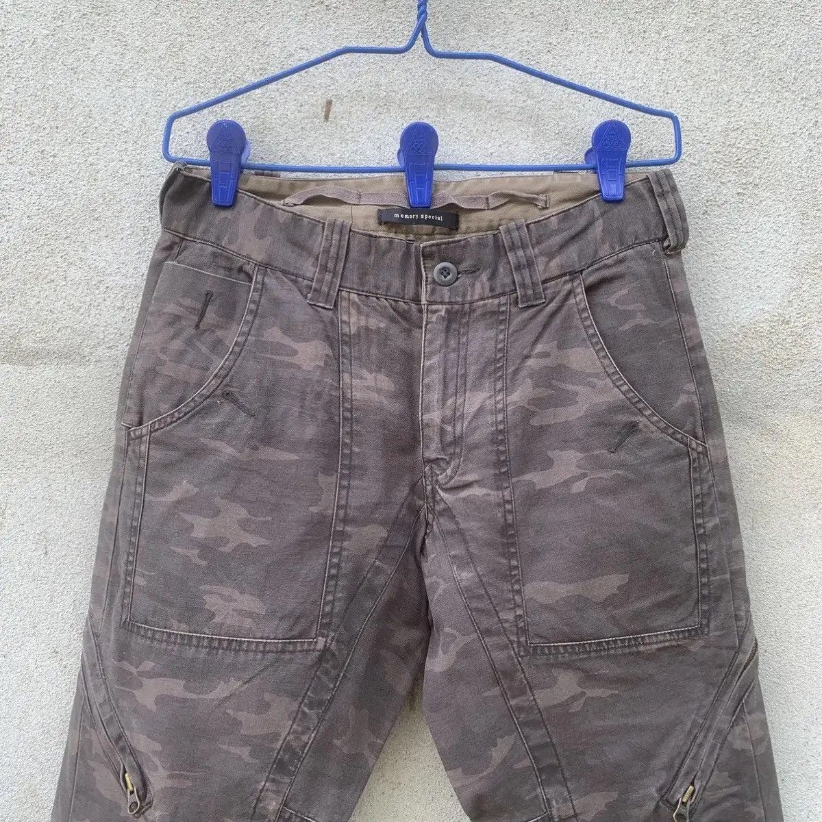 Japanese Brand × Le Grande Bleu (L.G.B.) SUPER NICE PATTERN 🔥FLARES BOOTCUT CAMO JAPANESE 29x32 PANTS Size US 29 - 3 Thumbnail