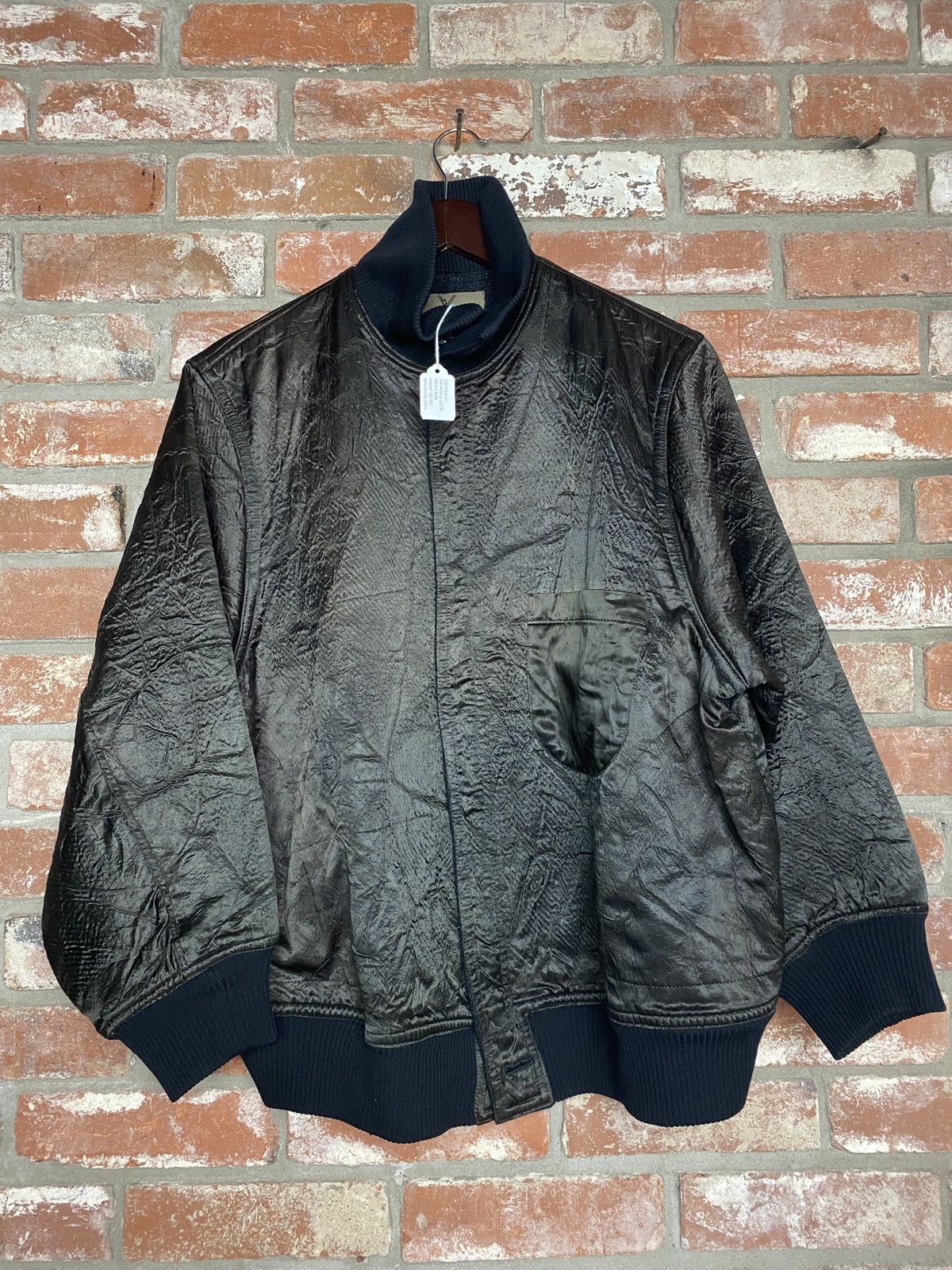 Yohji Yamamoto Yohji Yamamoto Brown Zip-Up Jacket Size US L / EU 52-54 / 3 - 1 Thumbnail