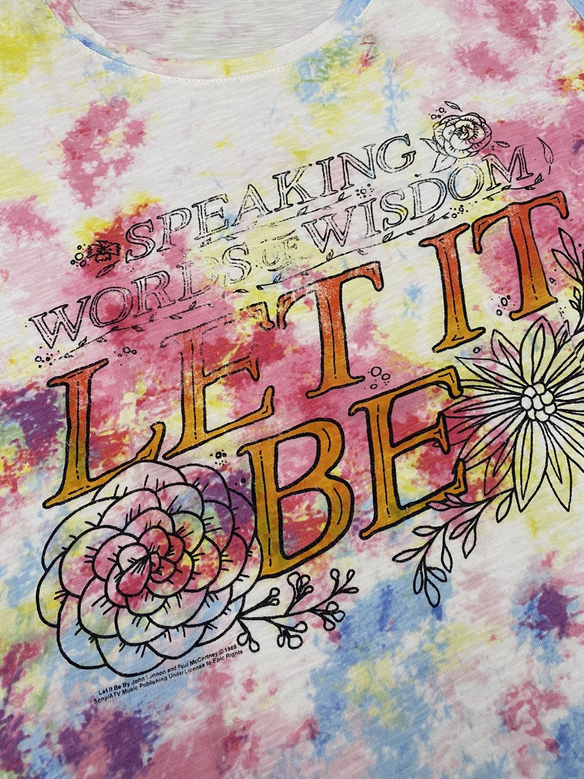 Band Tees × Vintage Let it be by John lennon and Paul McCartney t-shirt Size XL / US 12-14 / IT 48-50 - 2 Thumbnail