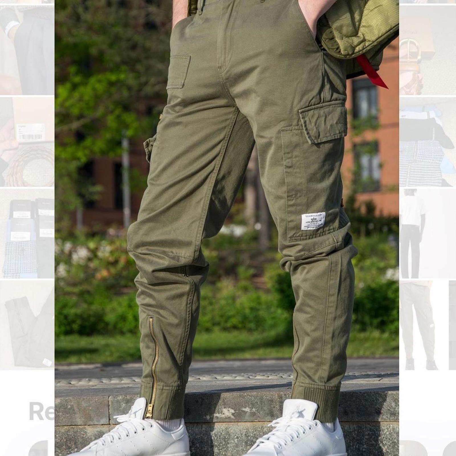 Alpha Industries Alpha industries A-11 Nonstretch Denim Cargo Pants Size US 32 / EU 48 - 2 Thumbnail