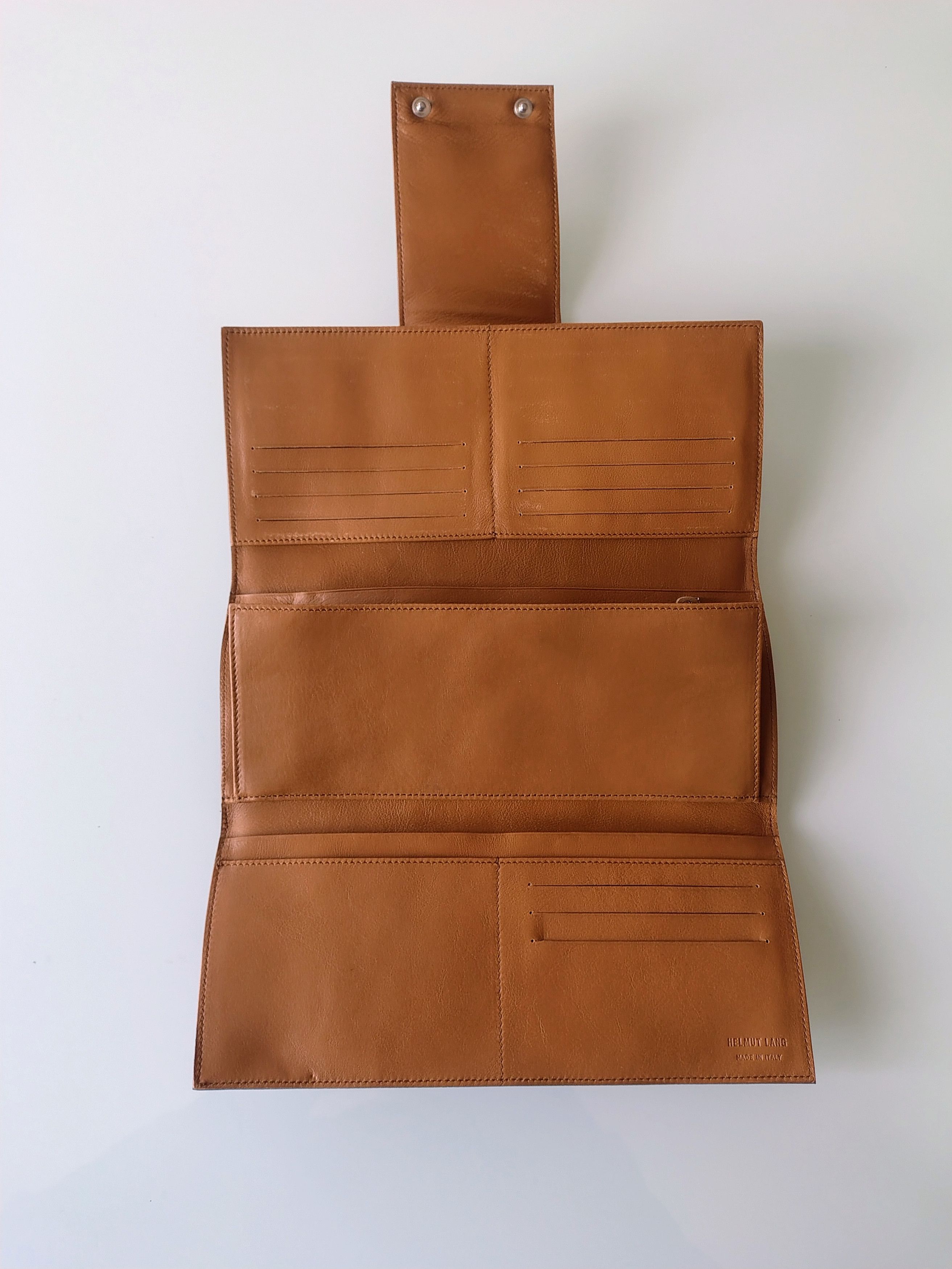 Helmut Lang Archival Helmut Lang 90s Leather Long Wallet / Portafoglio Size ONE SIZE - 5 Thumbnail