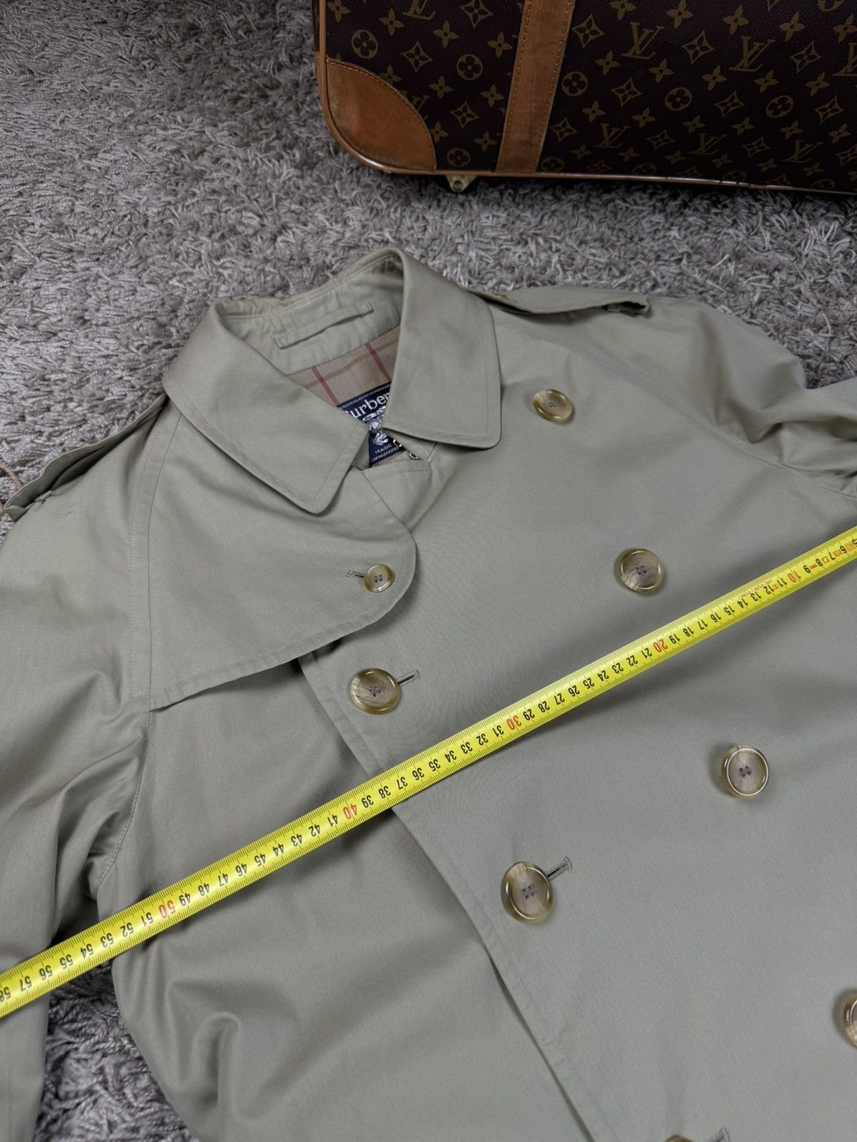 Burberry × Vintage Vintage trench coat Burberry original luxury streetwear item Size M / US 6-8 / IT 42-44 - 7 Thumbnail