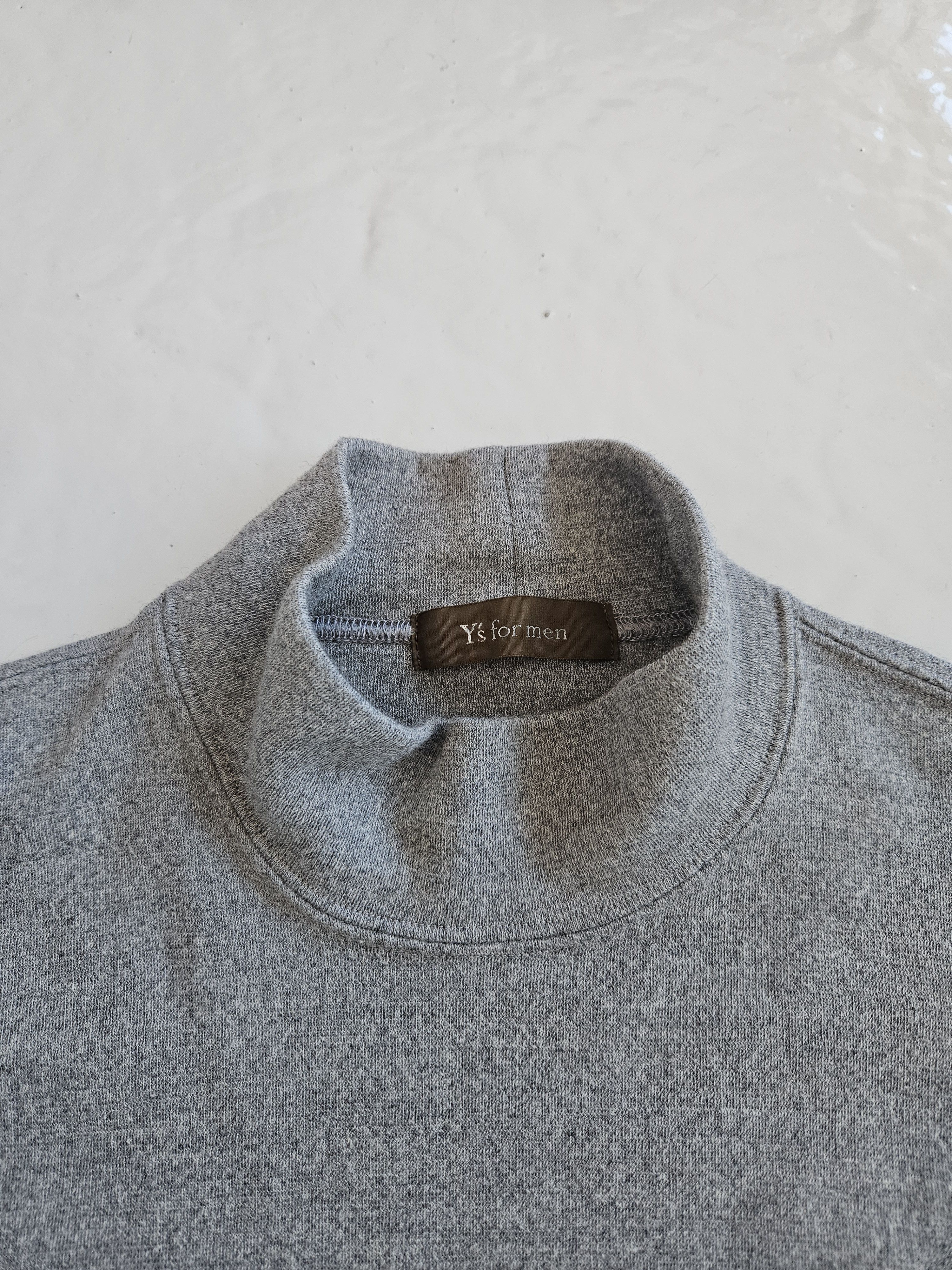 Y's for Men Yohji Yamamoto Y's for men wool mockneck sweater Size US M / EU 48-50 / 2 - 11 Thumbnail