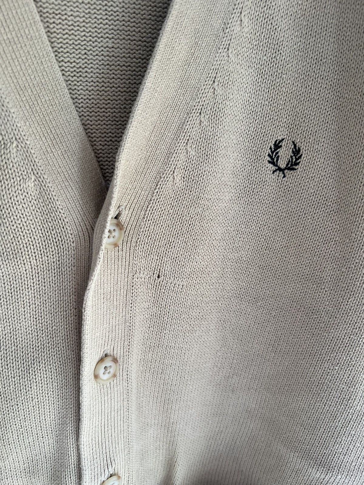 Fred Perry 🔥Fred Perry Knit Cardigan Size US XL / EU 56 / 4 - 9 Thumbnail