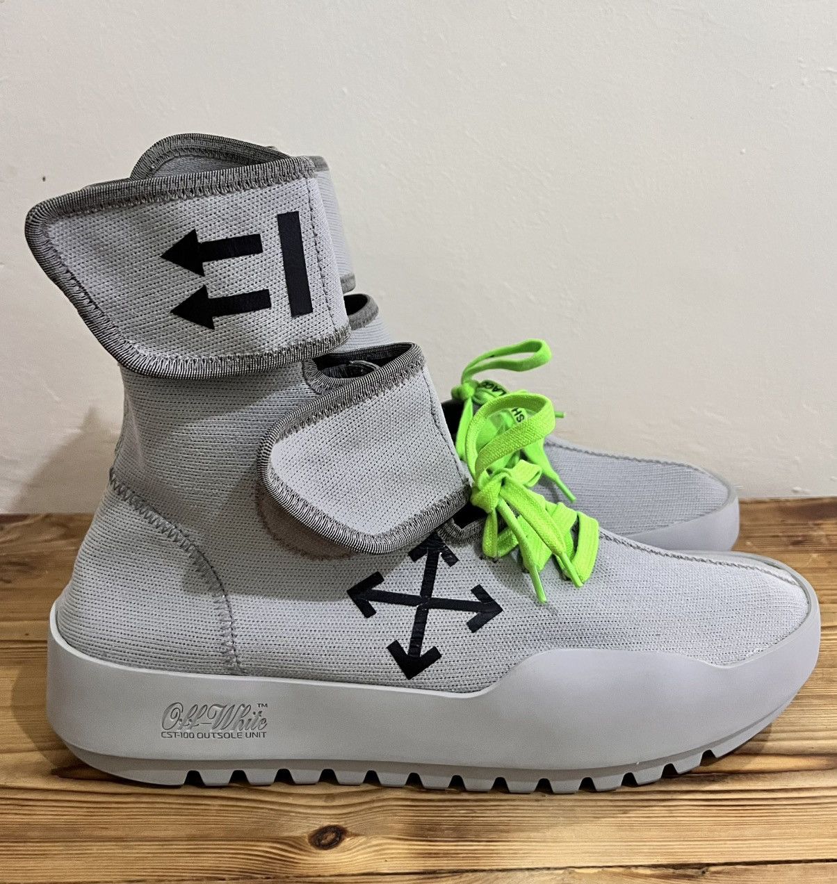 Off-White Off-White Virgil Abloh Moto Wrap Neoprenes Size US 10 / EU 43 - 2 Thumbnail