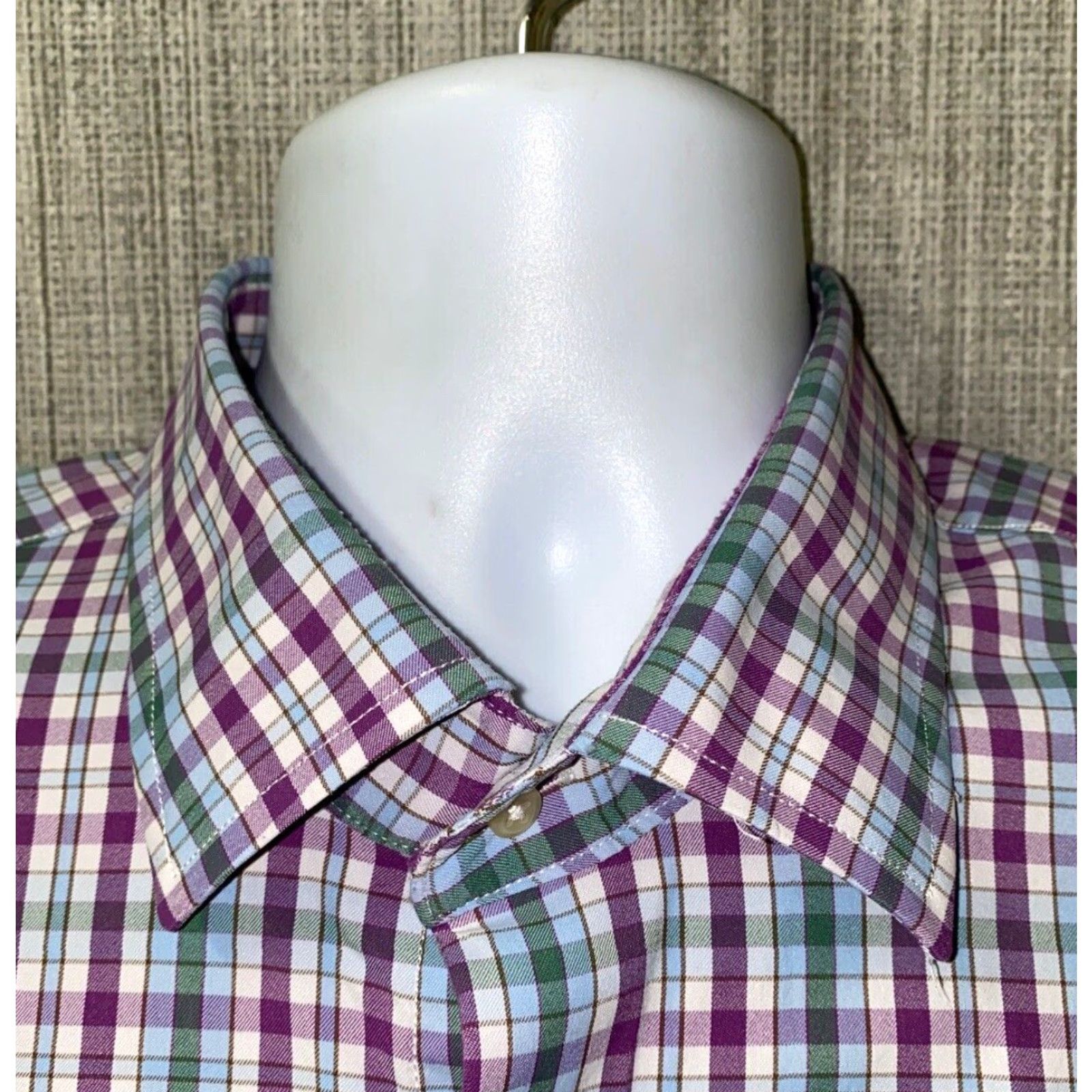 Peter Millar Peter Millar Plaid Long Sleeve Button Up Shirt Adult XL Multicolor Size US XL / EU 56 / 4 - 3 Thumbnail