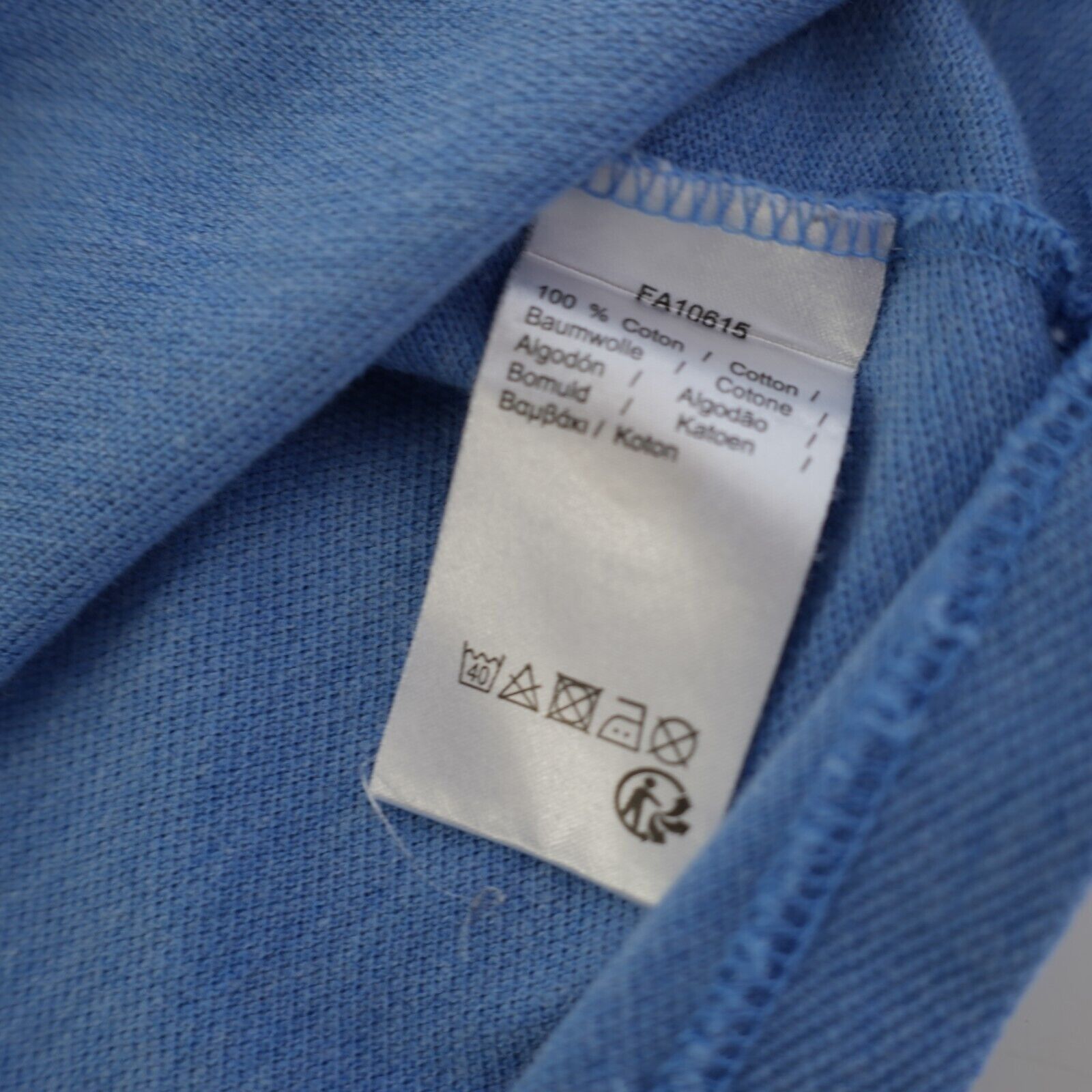 Lacoste Lacoste Classic Fit Blue Size 7 Collared Polo Shirt Short Sl Size US XL / EU 56 / 4 - 11 Thumbnail