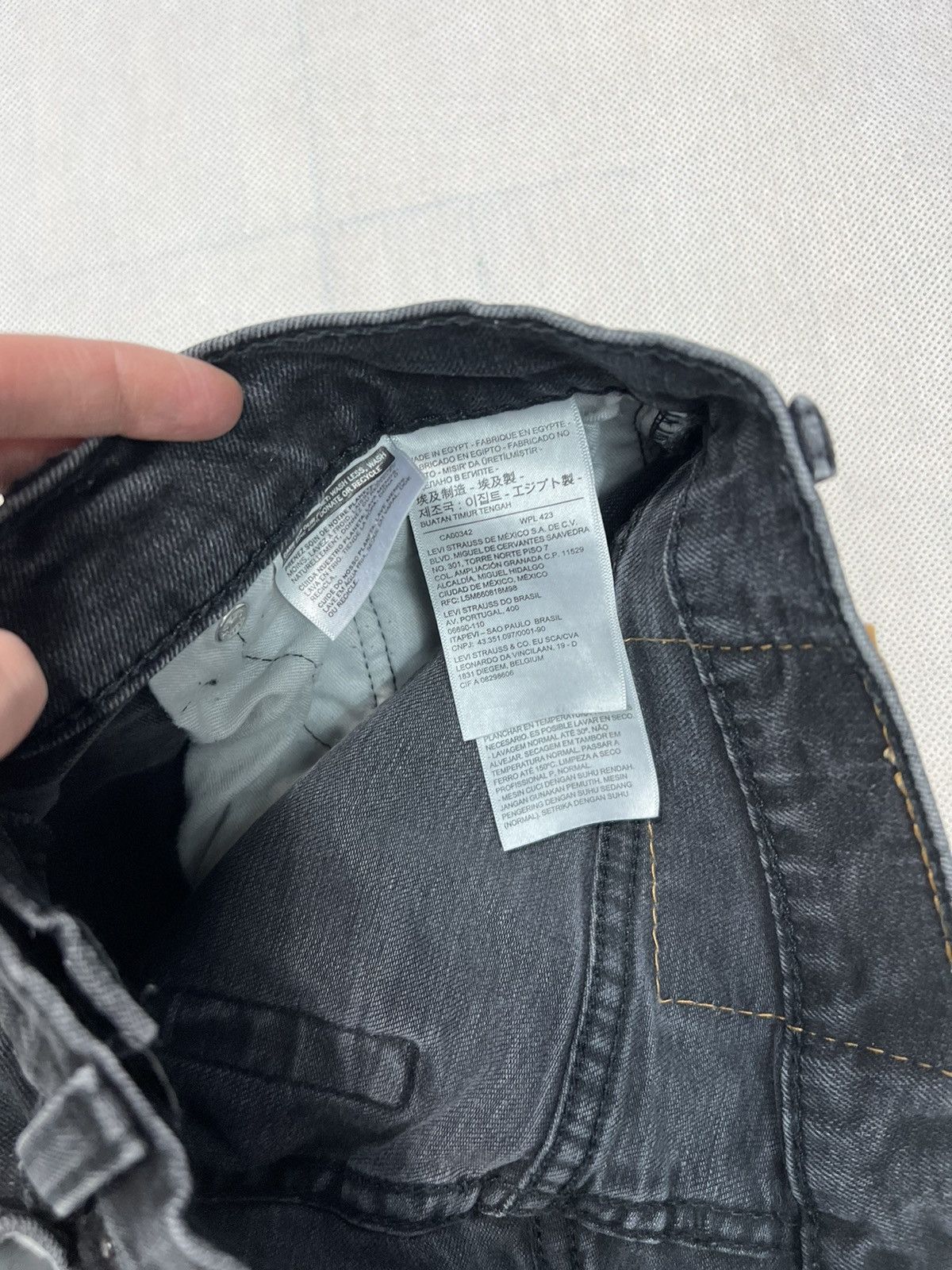 Levi's Pants Levi’s 512 Lo Ball dark grey Size US 30 / EU 46 - 4 Thumbnail