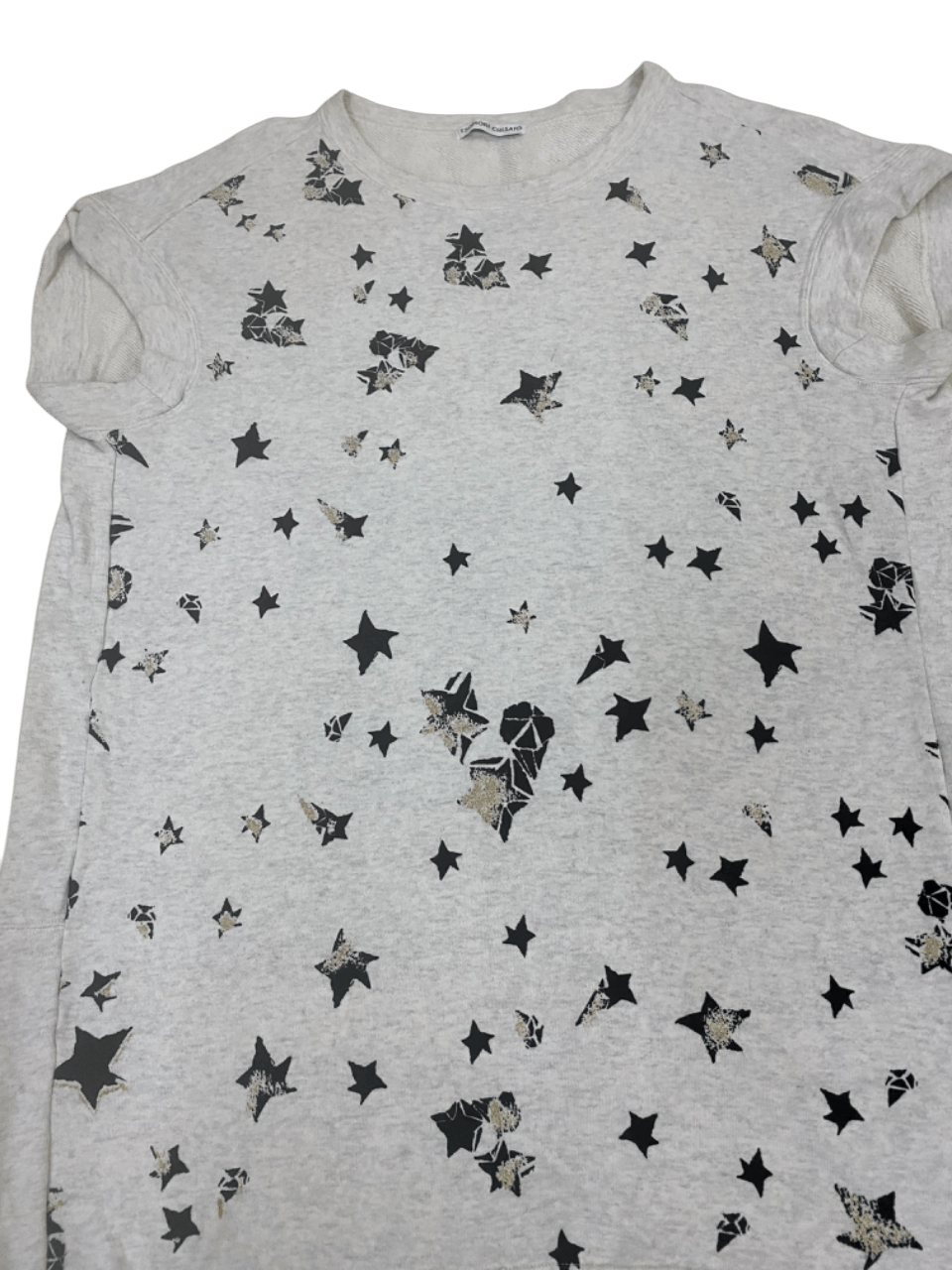 Issey Miyake Vintage 90s Spread Star Sleeveless Sweatshirt Size M / US 6-8 / IT 42-44 - 2 Thumbnail