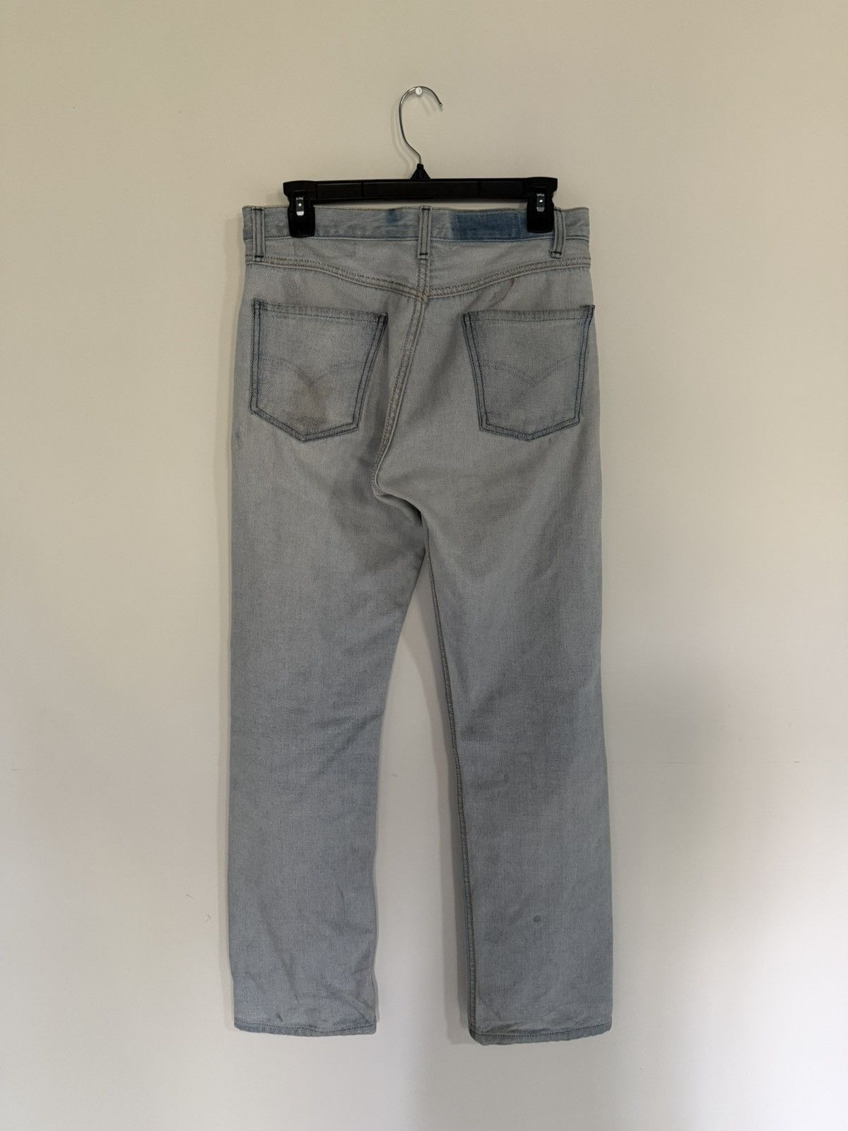 Maison Margiela SS2003 Artisanal 0 10 Inside-Out Denim Jean Trousers Size US 30 / EU 46 - 4 Thumbnail