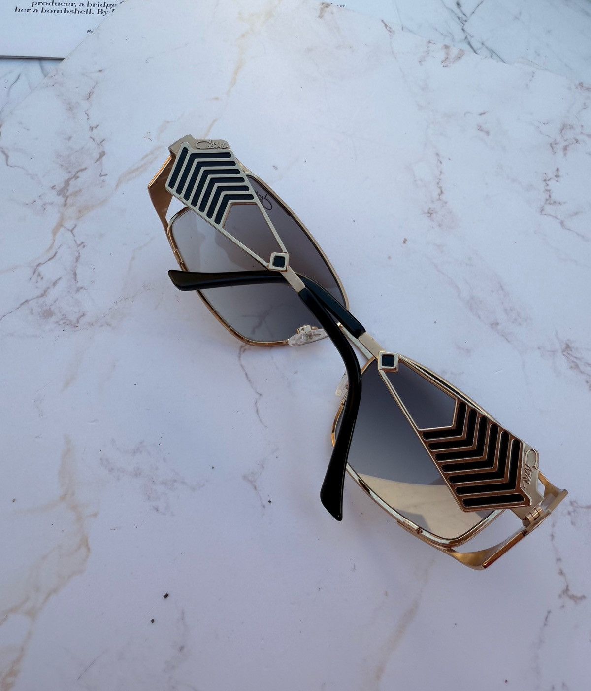 Cazal Cazal vintage sunglasses mod.9011 made in Germany Size ONE SIZE - 11 Thumbnail