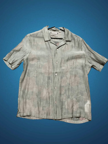 Allsaints Vintage Allsaints Button Up Shirt Size L Size US L / EU 52-54 / 3 - 1 Thumbnail
