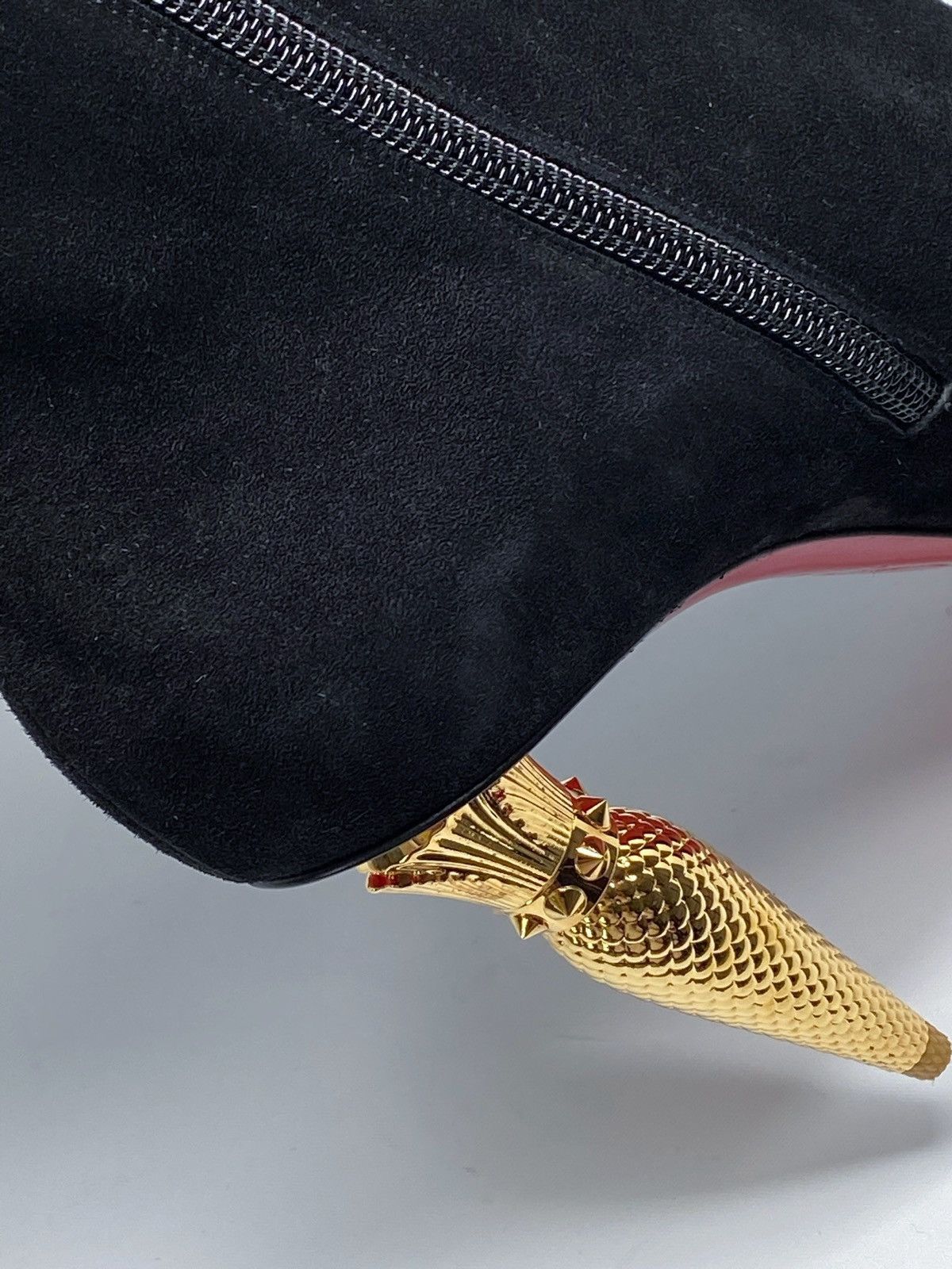 Christian Louboutin Christian Louboutin Lipbooty Suede Bootie size 37.5 Size US 7.5 / IT 37.5 - 10 Thumbnail