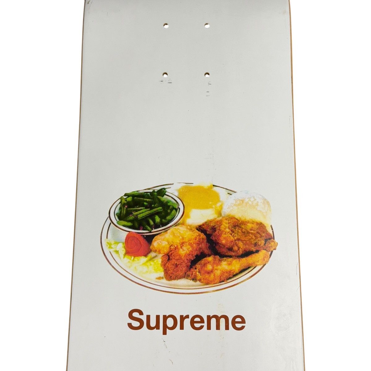 Supreme Supreme Chicken Dinner Skateboard Deck White (SS18) OG Rare Size ONE SIZE - 2 Thumbnail