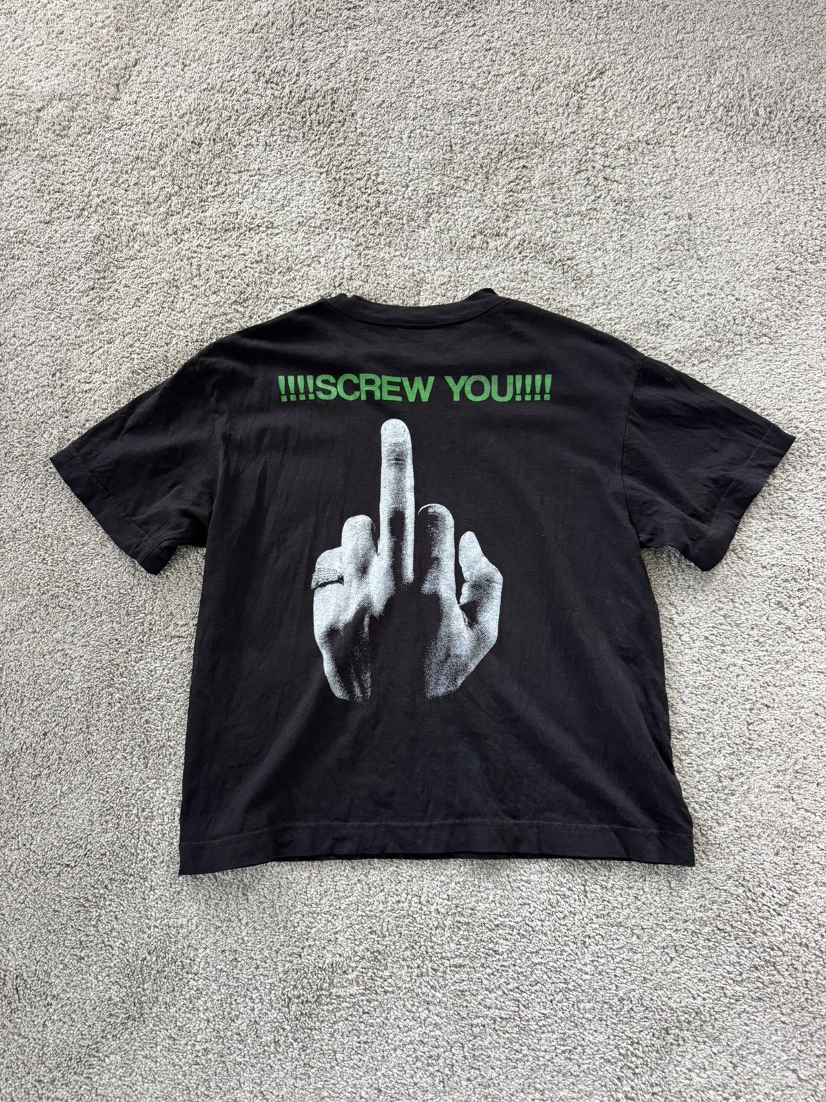 Greedy Unit Greedy Unit screw you tee Size US M / EU 48-50 / 2 - 2 Thumbnail