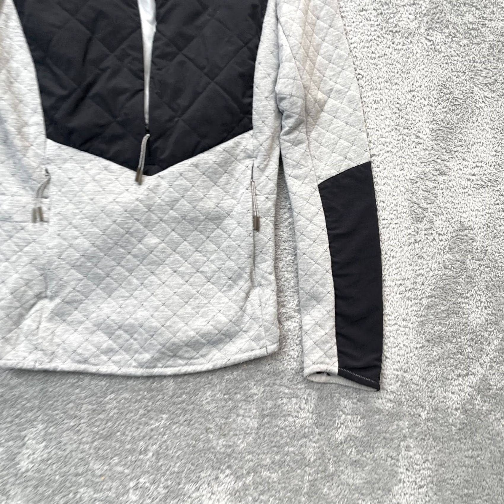 Salomon Salomon Jacket Womens Small Gray Elevate Coat Advanced Skin Half Zip Perforfamce Size S / US 4 / IT 40 - 4 Thumbnail