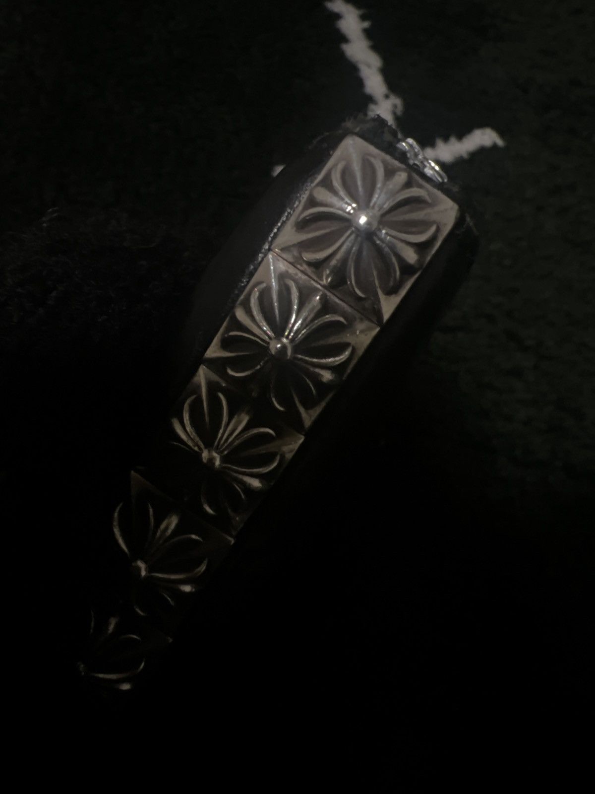 Chrome Hearts Studded 3 Side - Round Zipper Leather Wallet Size ONE SIZE - 5 Thumbnail