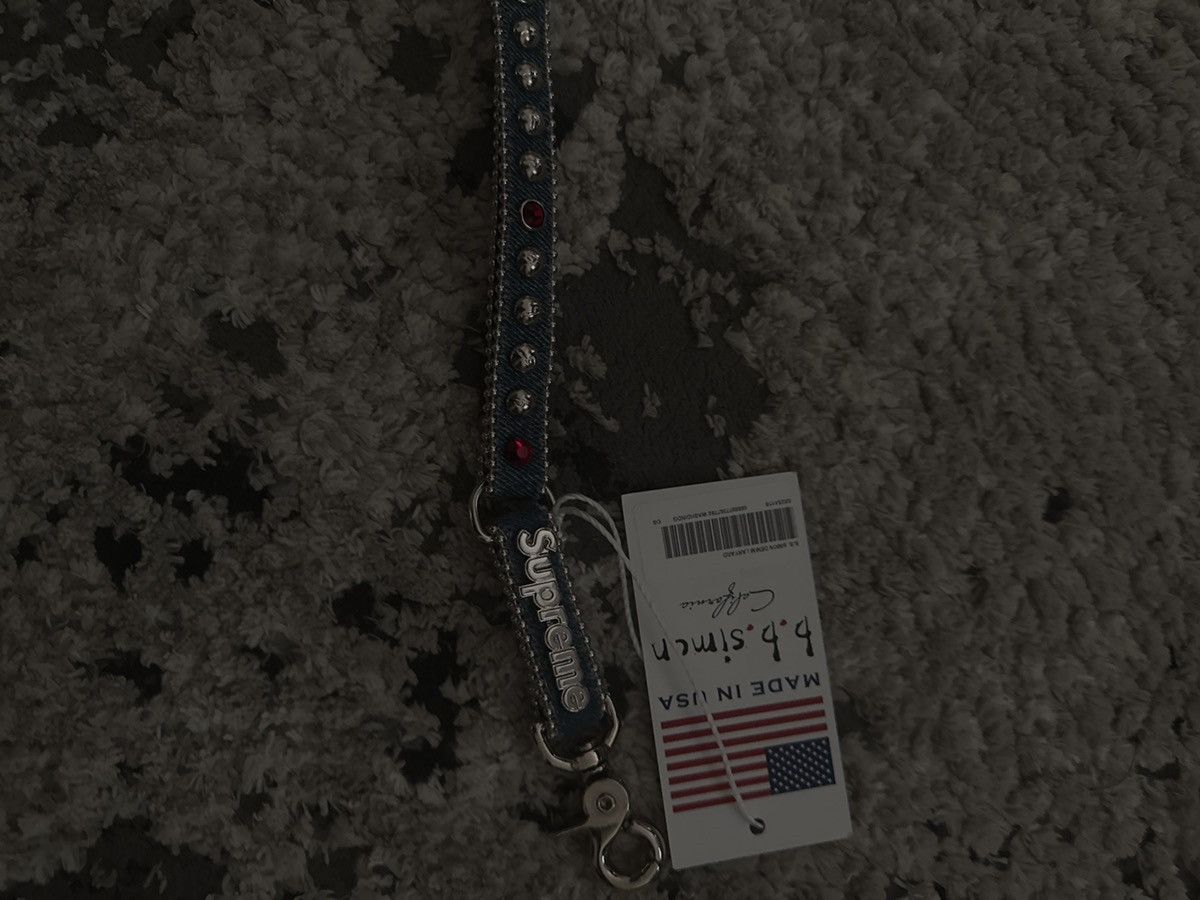 B.B. Simon × Supreme Supreme x B.B Simon Denim Lanyard Size ONE SIZE - 1 Thumbnail