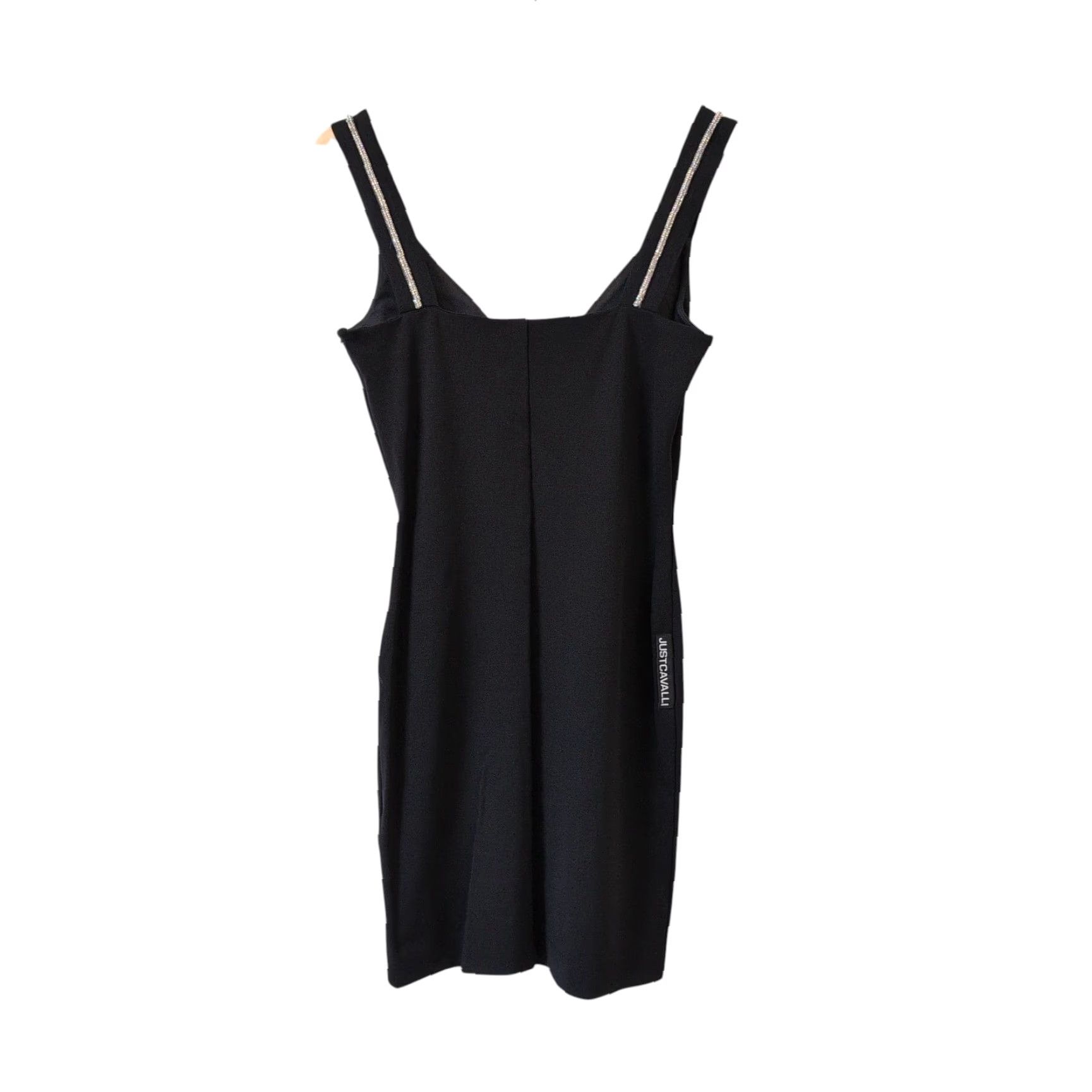 Just Cavalli Just Cavalli No Reserve Black Crystal Rhinestone Mini Dress 40 / 4 Made in Italy Size S / US 4 / IT 40 - 4 Thumbnail