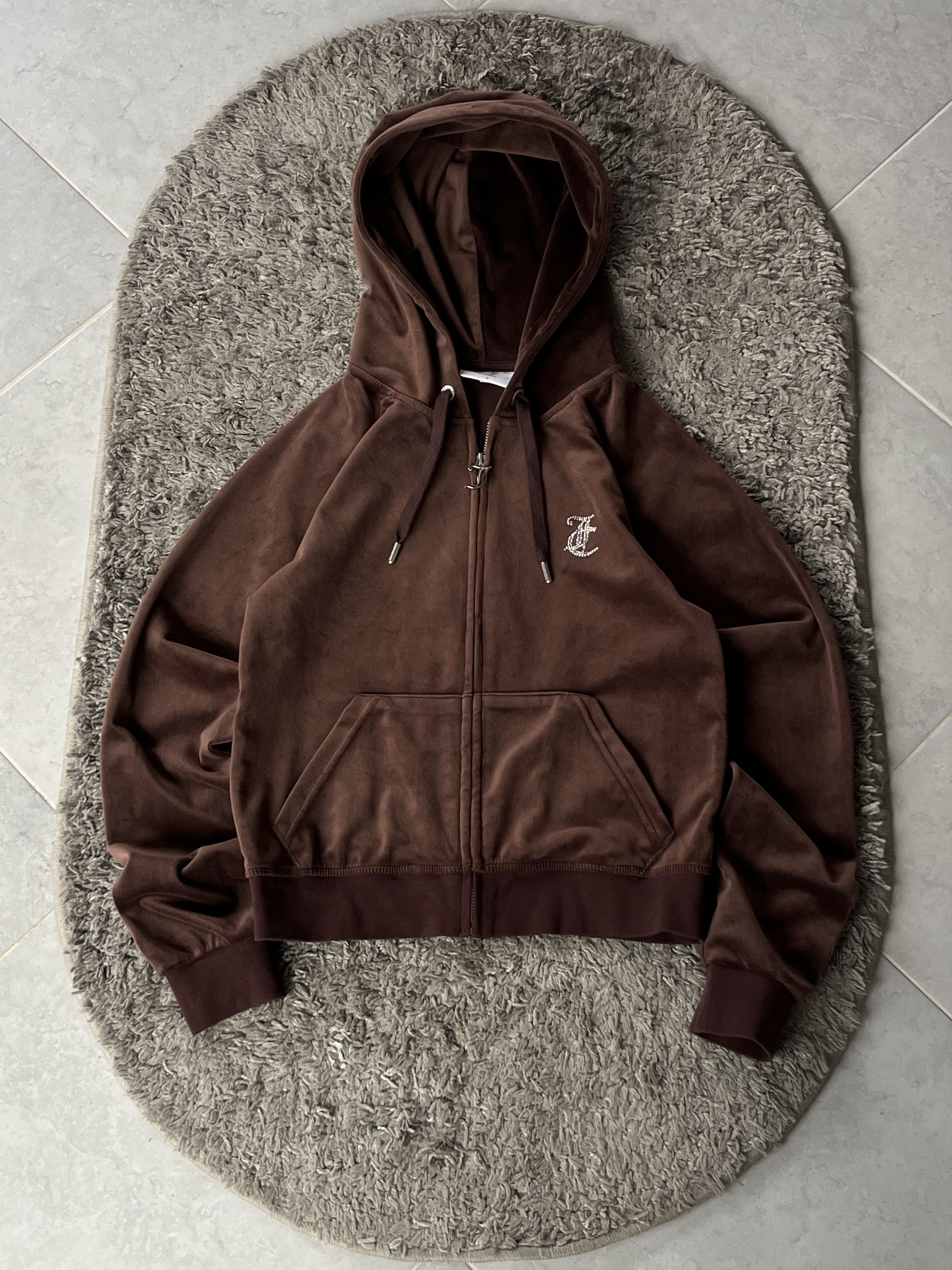 Juicy Couture Luxury Zip Hoodie Juicy Couture Big Logo Y2KStyle Streetwear Size S / US 4 / IT 40 - 6 Thumbnail