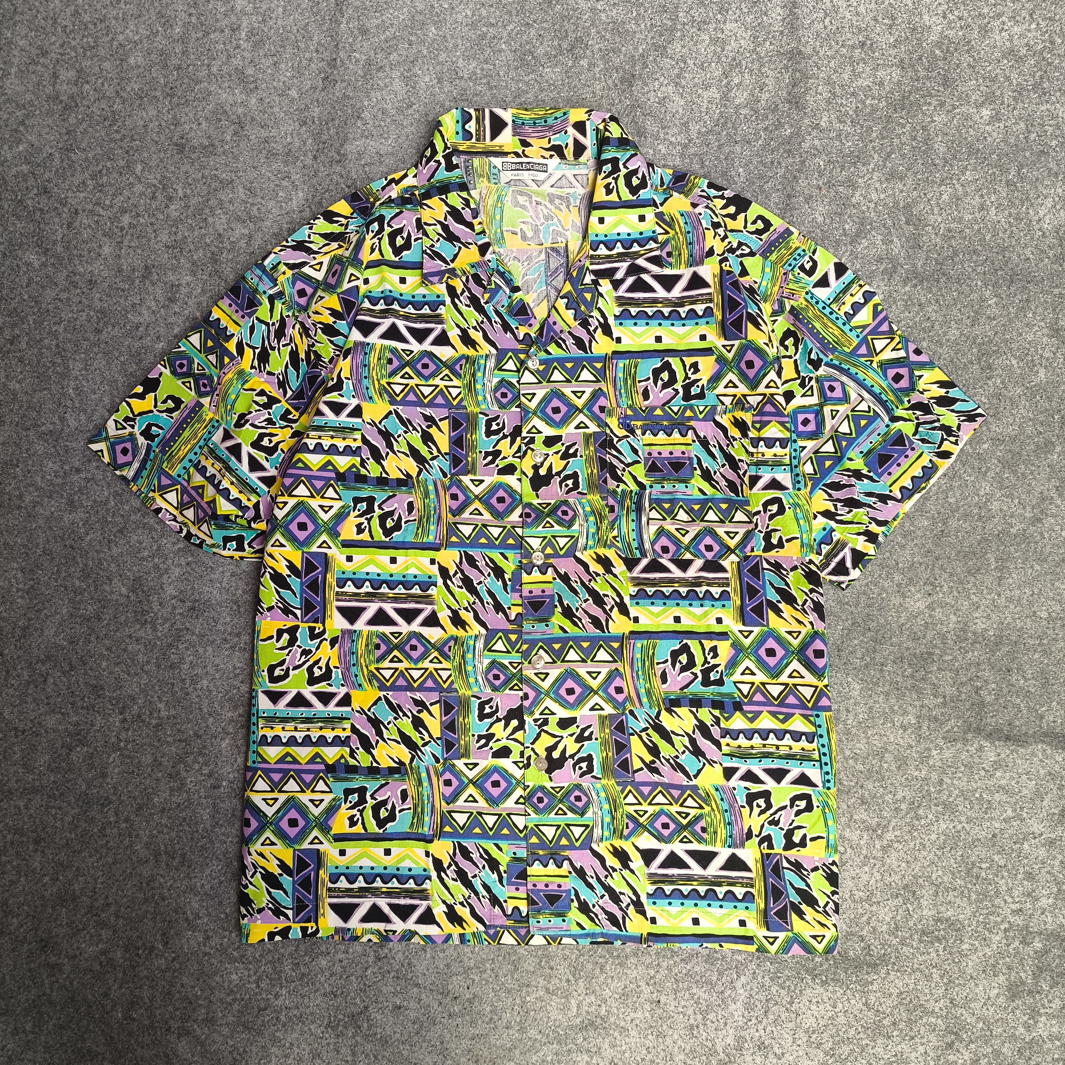 Balenciaga Rare 1993 Balenciaga shirt Size US L / EU 52-54 / 3 - 1 Thumbnail