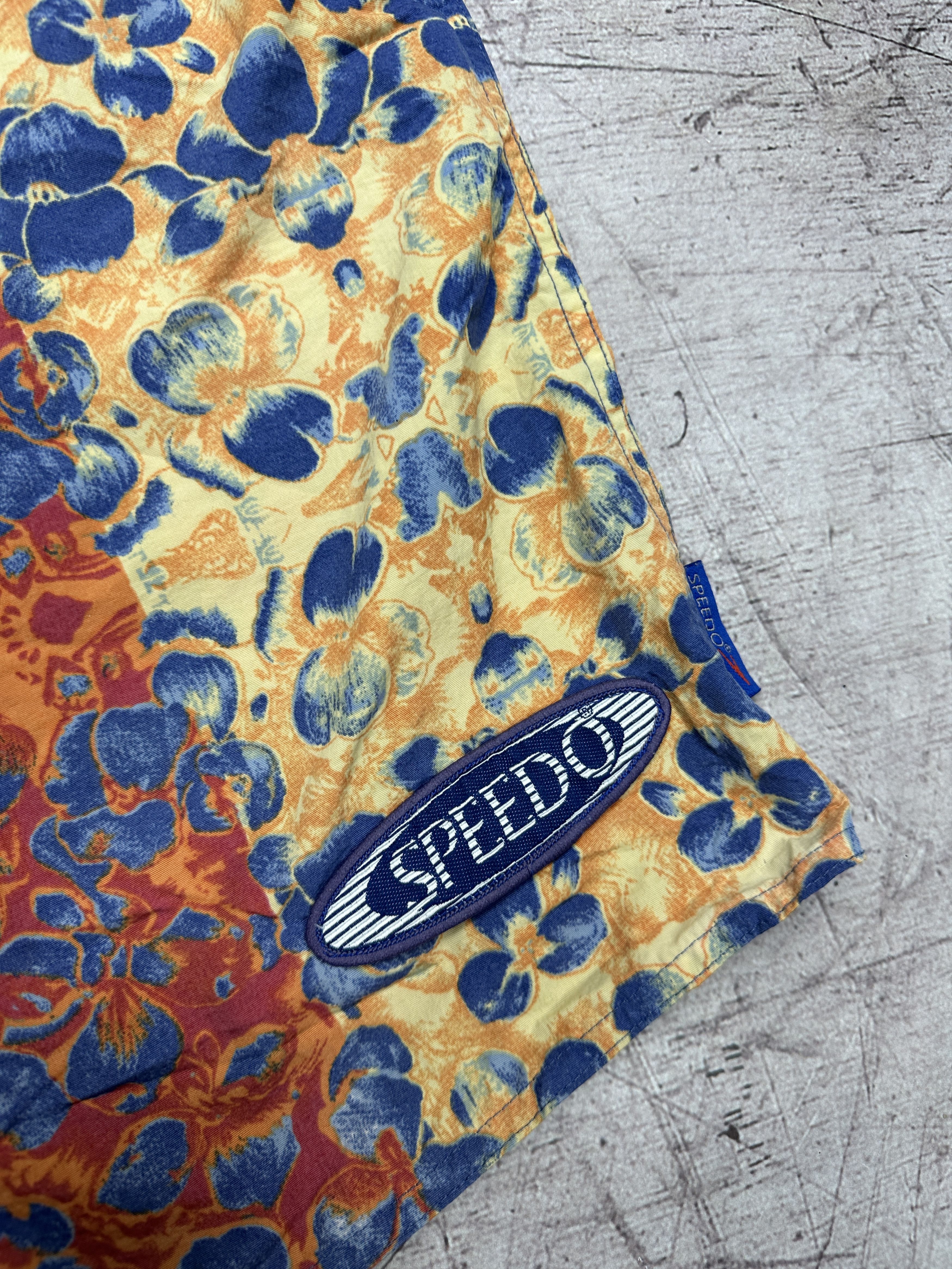 Speedo Speedo 90s Vintage Mens Nylon Swimming Shorts Size US 36 / EU 52 - 3 Thumbnail