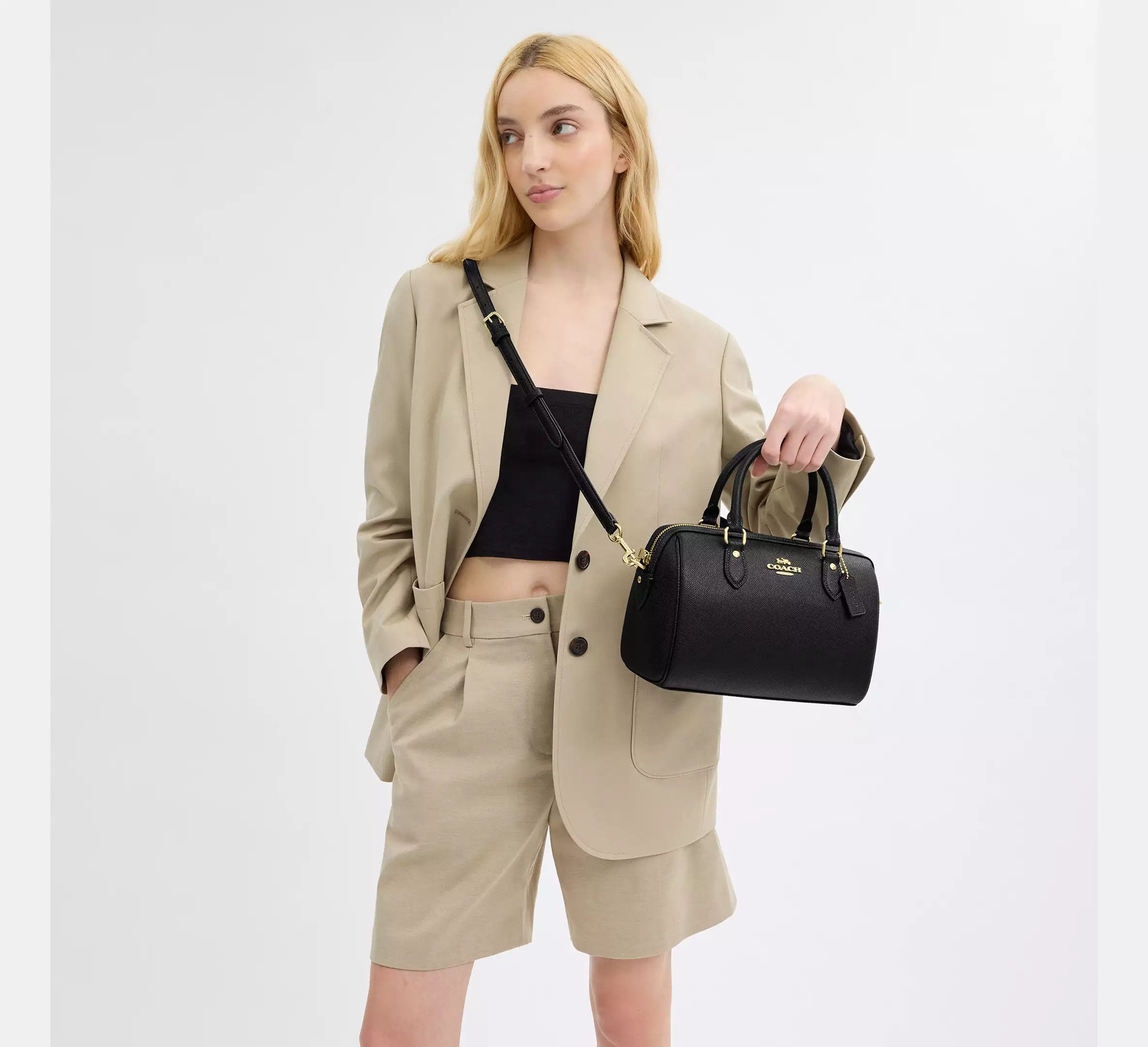 Coach Rowan Satchel Bag CV403 Size ONE SIZE - 2 Thumbnail