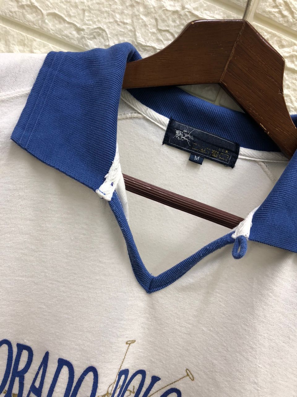 Polo Ralph Lauren vintage 1990s Eldorado Polo Club merchandise polo shirt. Size US M / EU 48-50 / 2 - 10 Thumbnail