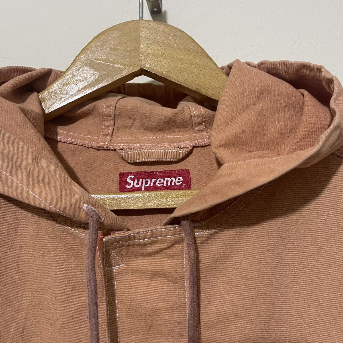 Supreme Supreme Anorak Contrast Stitch Twill Pullover ‘Peach’ Jacket Size US M / EU 48-50 / 2 - 8 Thumbnail