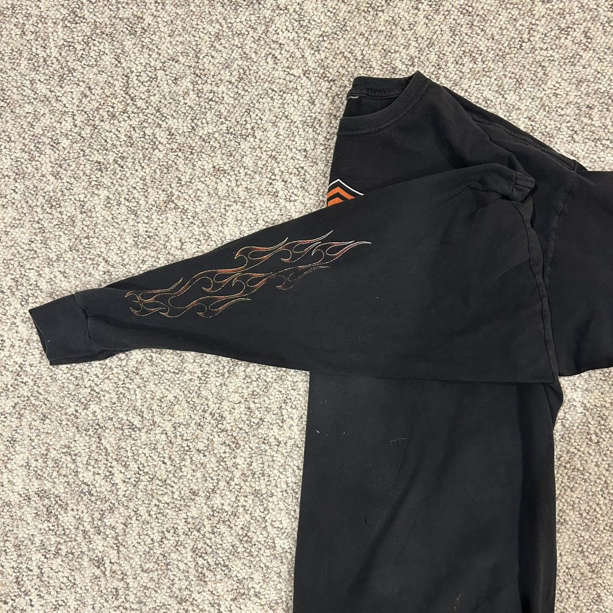 Harley Davidson RARE VINTAGE HARLEY DAVIDSON BLACK LONG SLEEVE T SHIRT Size US XL / EU 56 / 4 - 7 Thumbnail