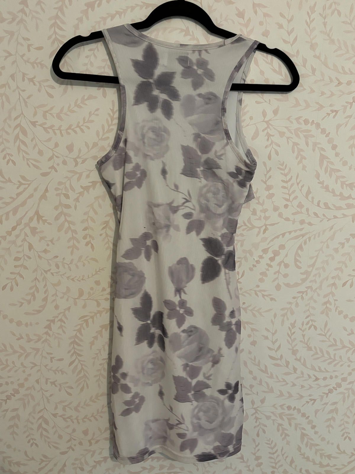 Designer NWOT ASOS DESIGN Floral Bodycon Dress Size M / US 6-8 / IT 42-44 - 6 Thumbnail