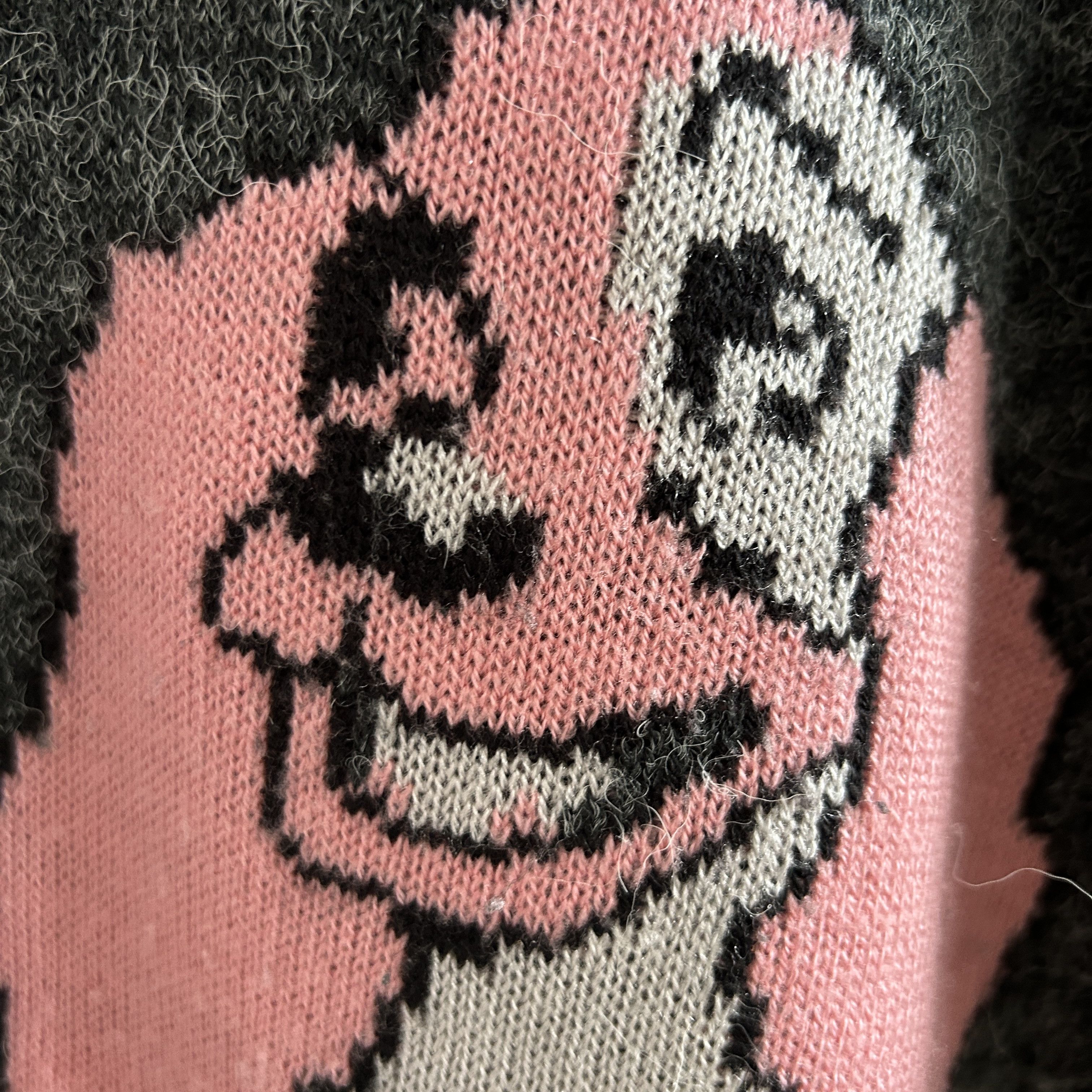 Vintage Vintage 90s Disney Lady & the Tramp Mohair Sweater Size L / US 10 / IT 46 - 11 Thumbnail