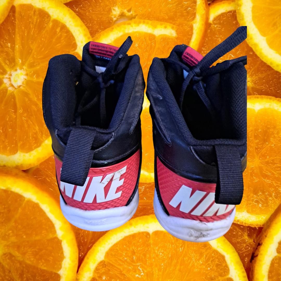 Nike Nike Black, Red and White Get Fast High Top Cleat Model 4422 Size US 12 / EU 45 - 4 Thumbnail